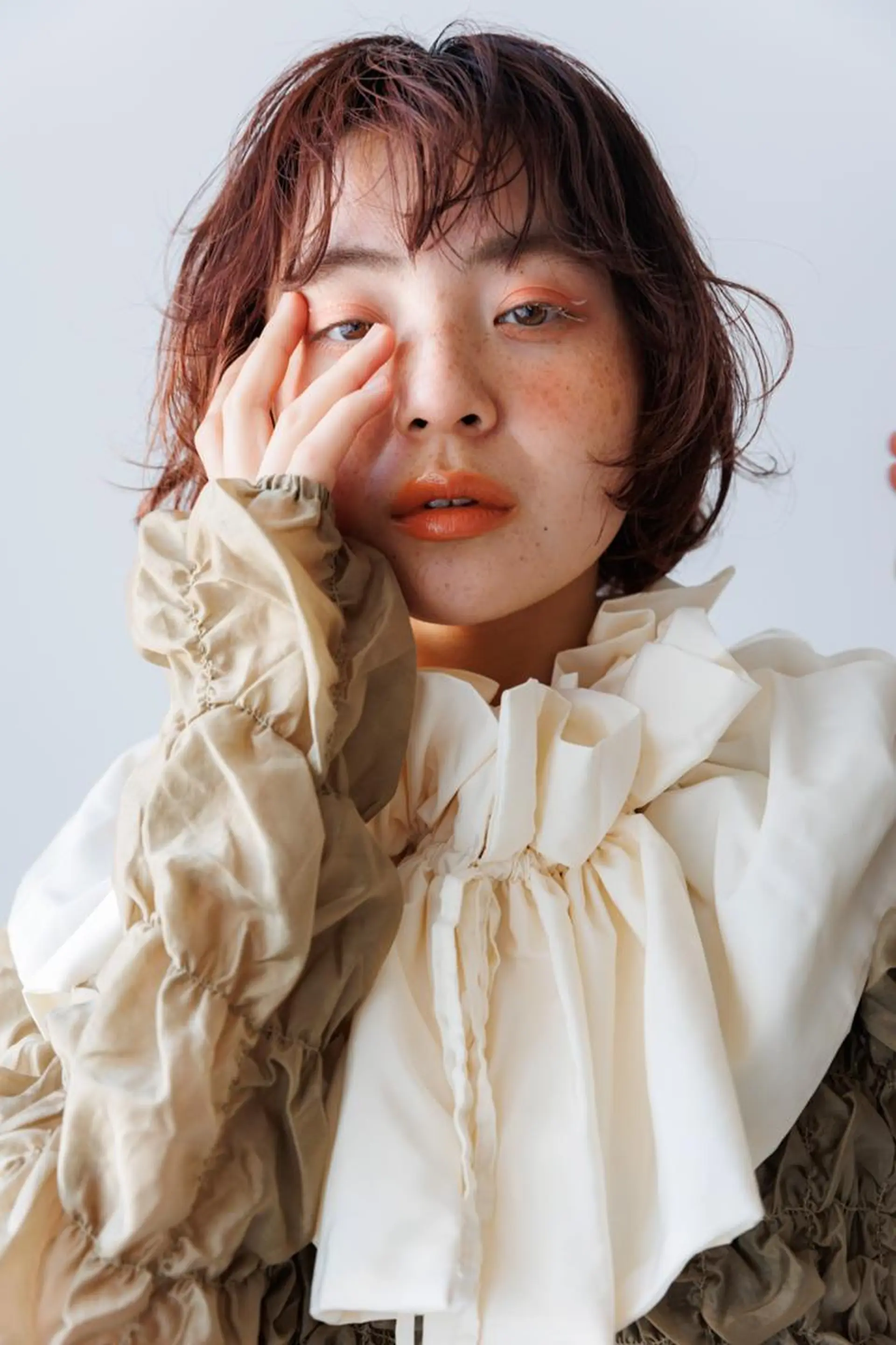 ミディアム パーマ カラー カット ヘアカラー ショートとボブの専門 船橋徒歩５分/ERIのヘアスタイル