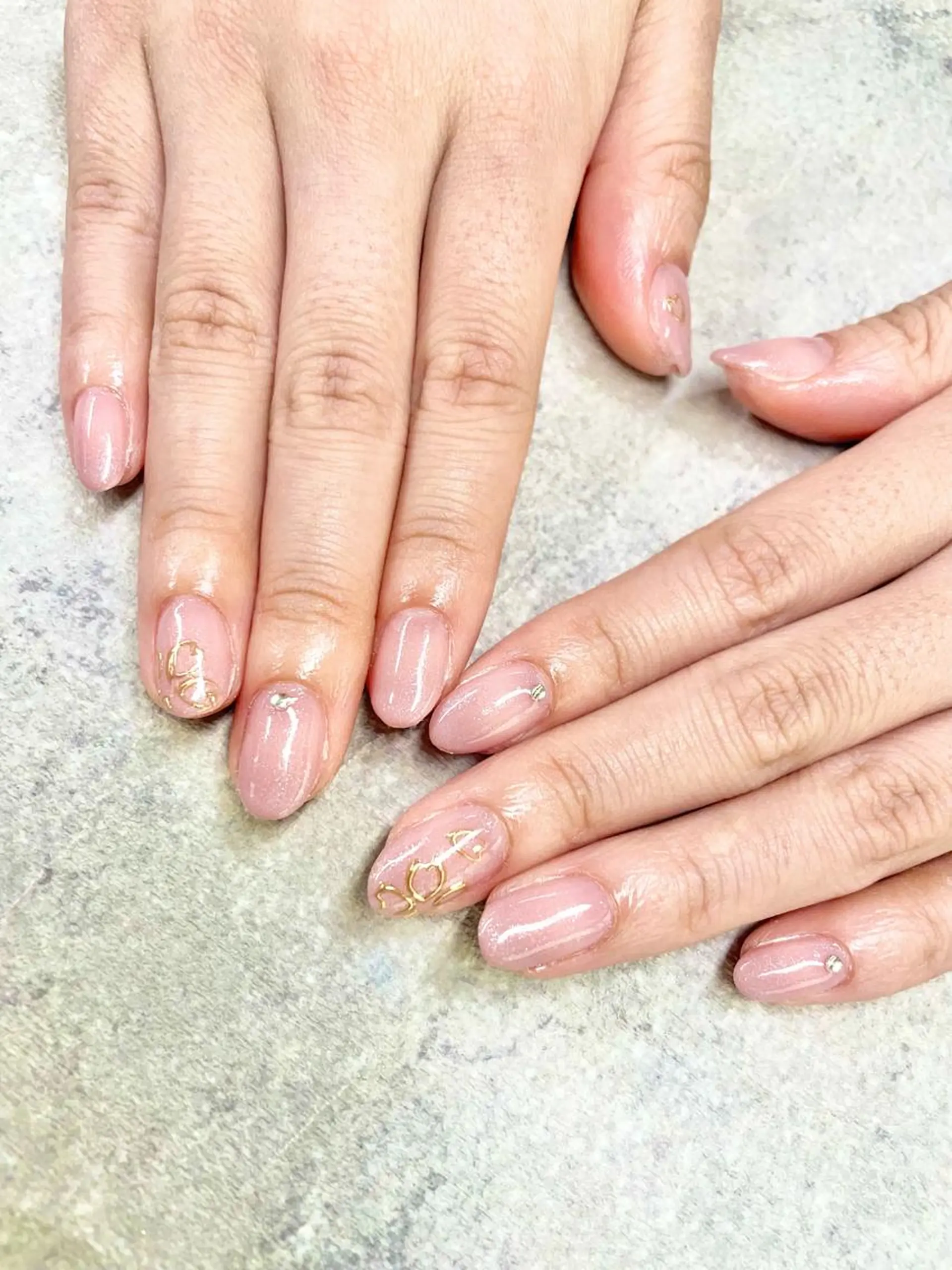 ネイル アートネイル ジェルネイル ミラーネイル オフィスネイル ピンク ハンドネイル ハンドケア FASTNAIL PLUS 新宿店のネイルデザイン