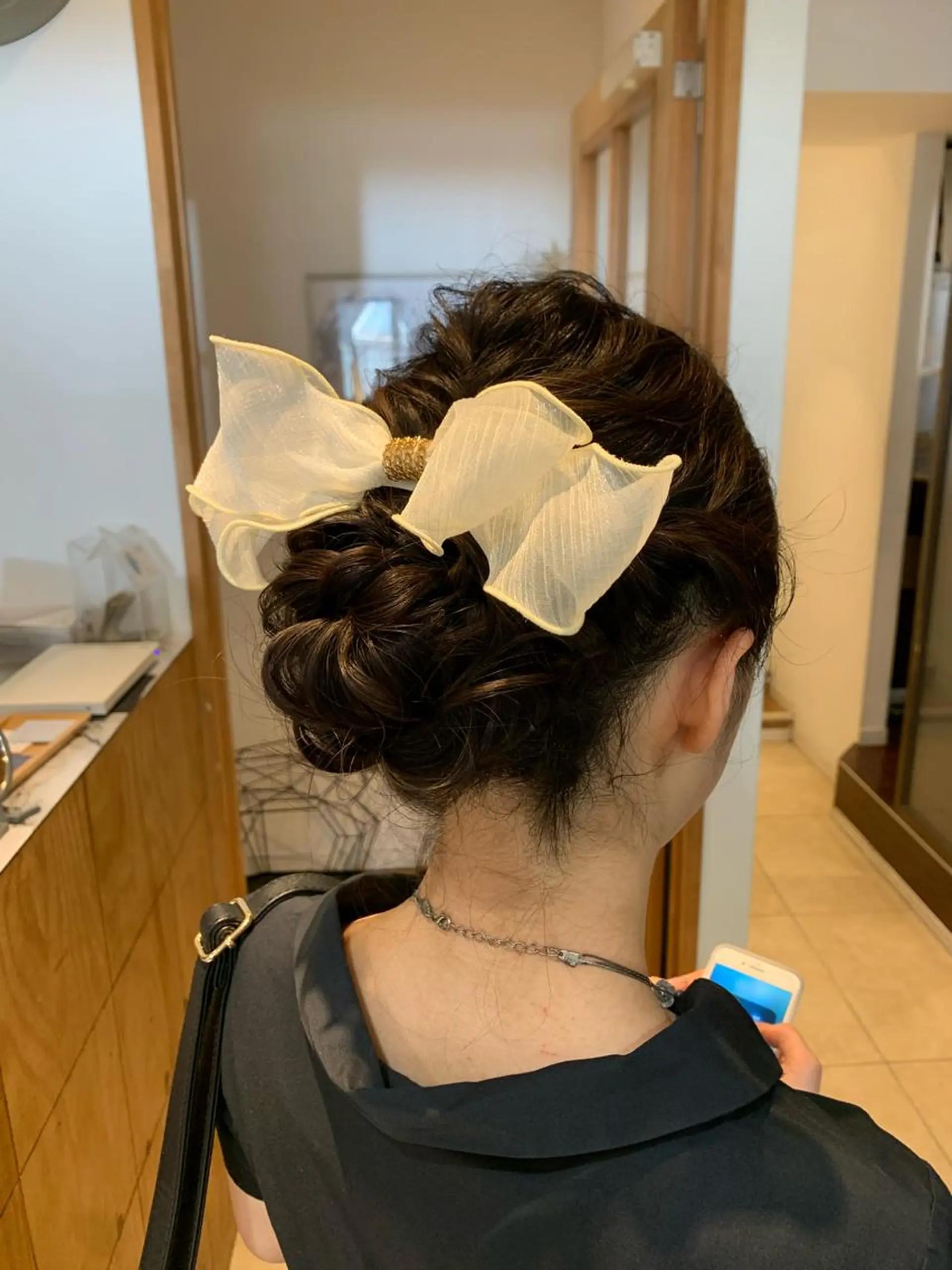 ミディアム ヘアセット 庄司 沙羅のヘアスタイル