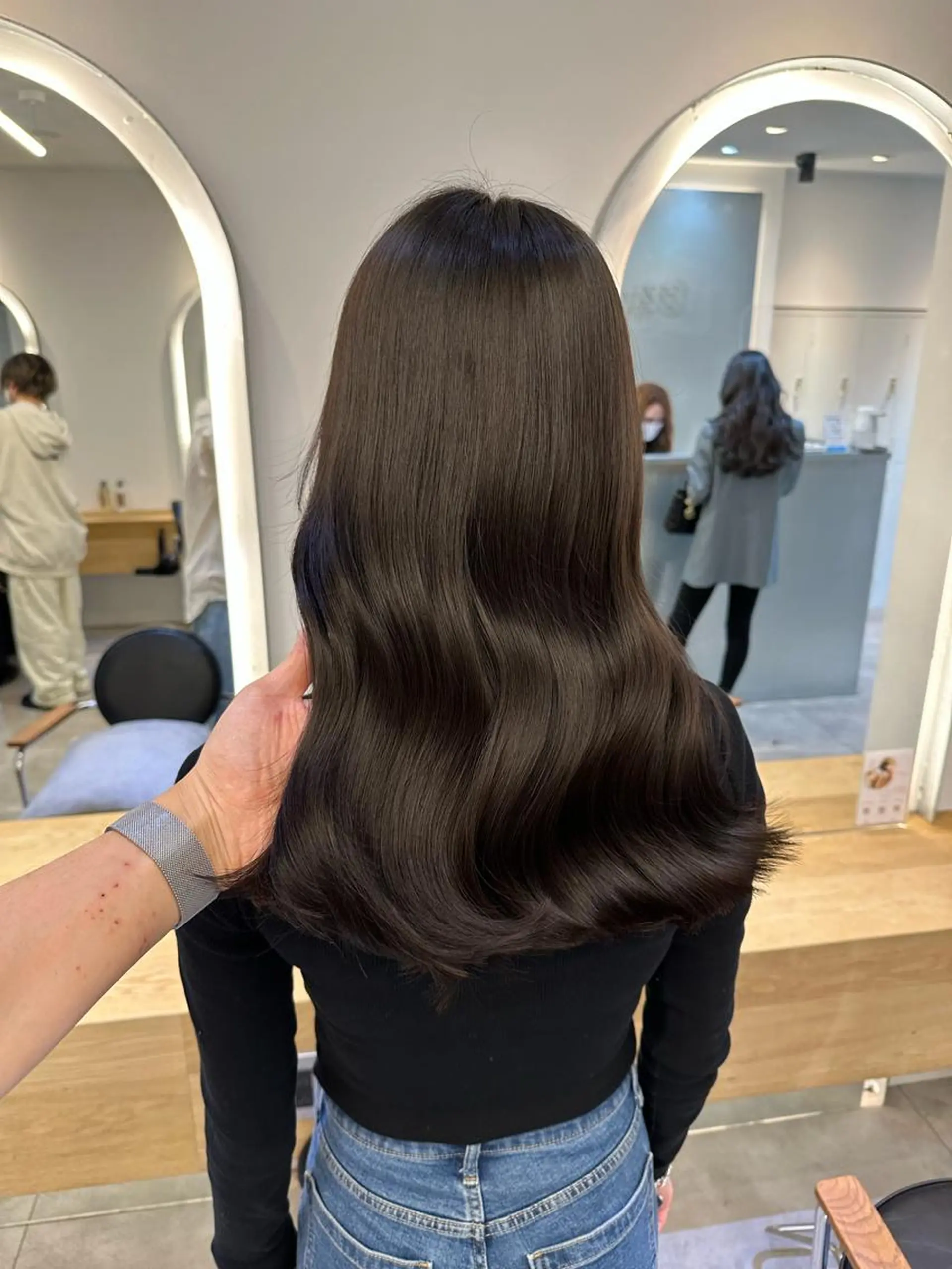 ロング カット ヘアカラー トリートメント 💍美髪矯正💍 山田　涼也のヘアスタイル