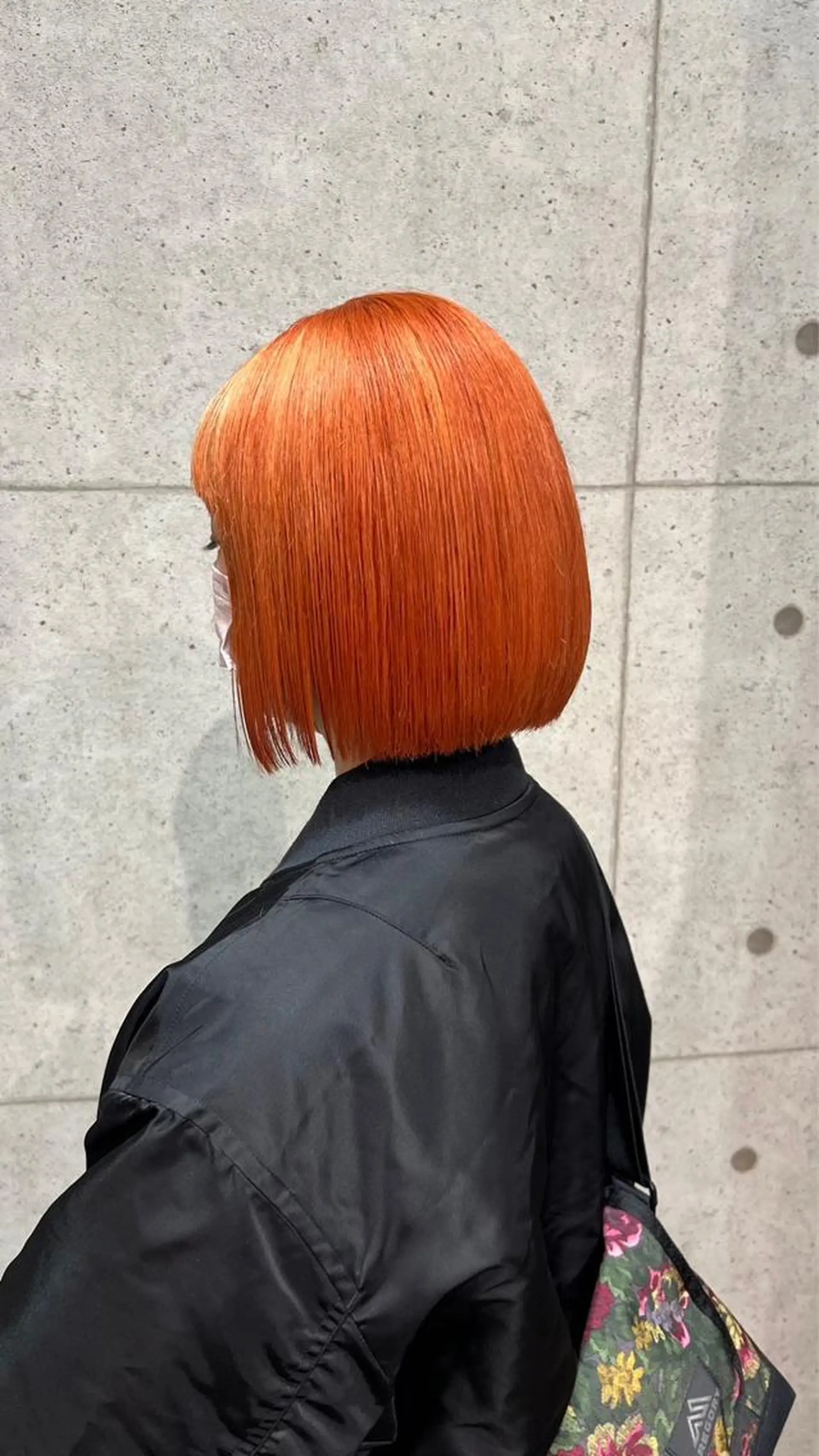 ミディアム カラー ボブ 遠藤沙也加 韓国ヘア/町田のヘアスタイル