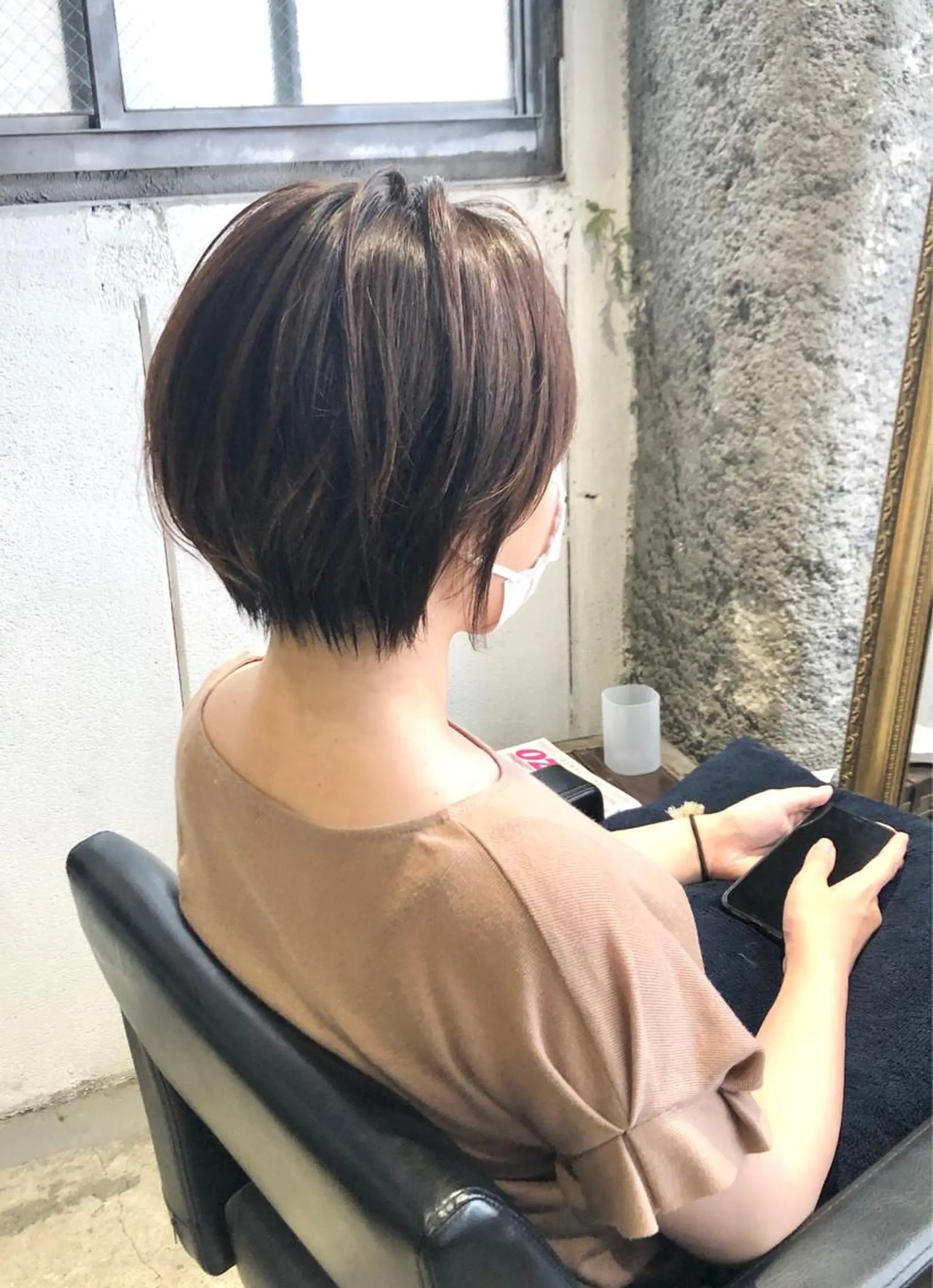 ショート ショート/ハイライト /白髪ぼかし🌿松本のヘアスタイル