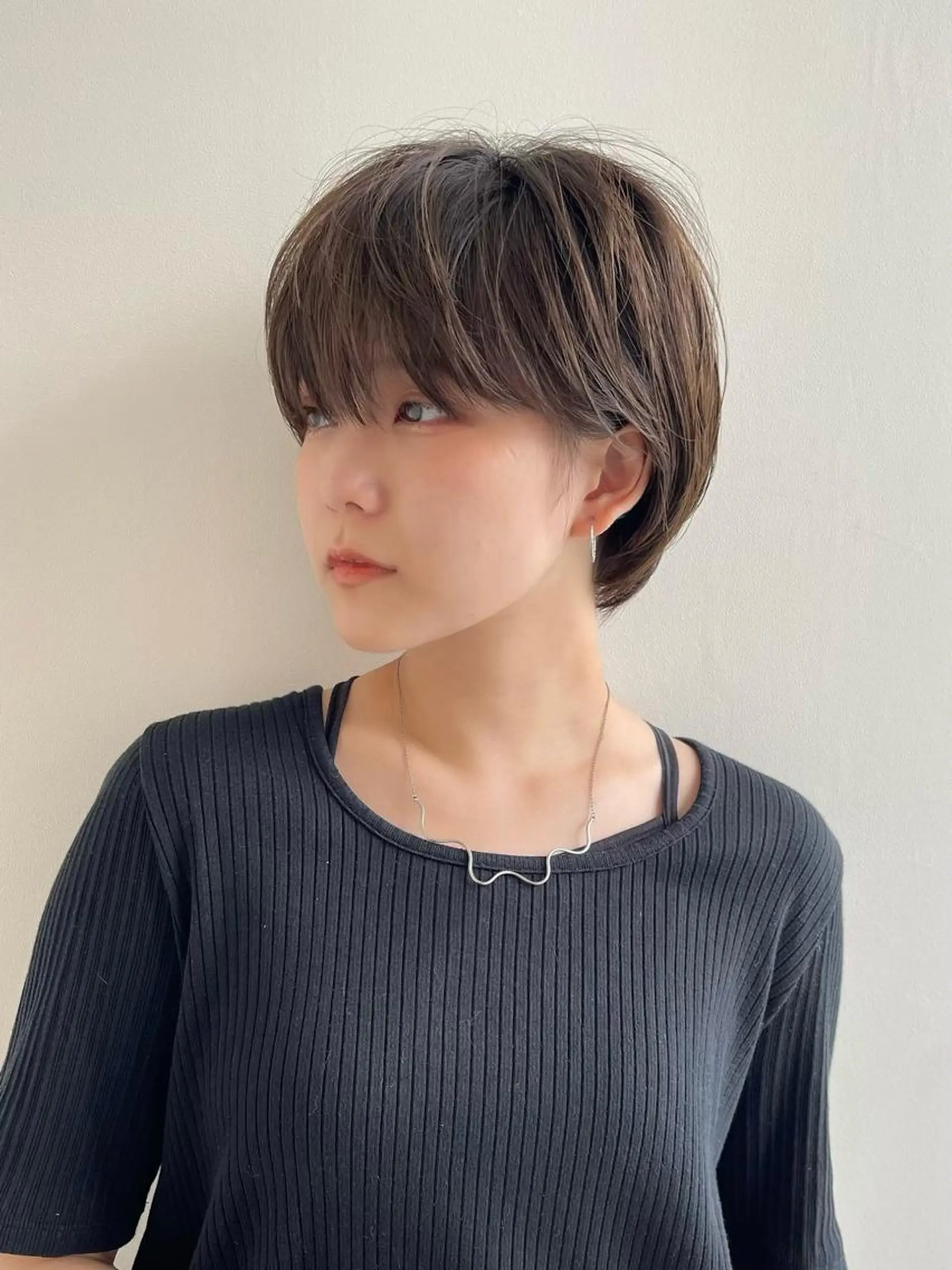 ショート 丸みショート イエローカラー 韓国風ヘア ショートヘア カット ヘアカラー ショート・ボブ特化 mahoのその他イメージ