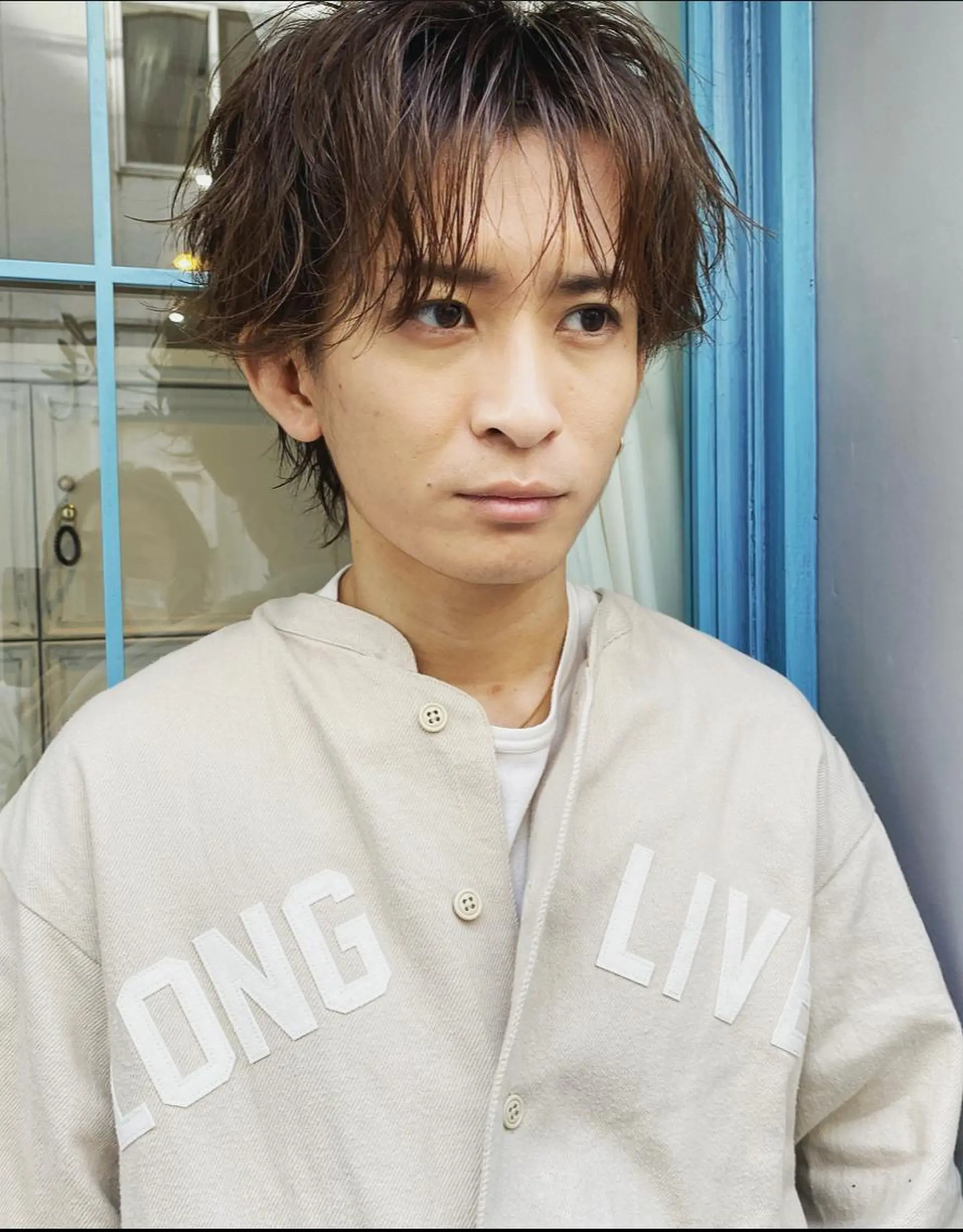 ミディアム パーマ メンズ HOODS所属・木下 晃徳のヘアスタイル