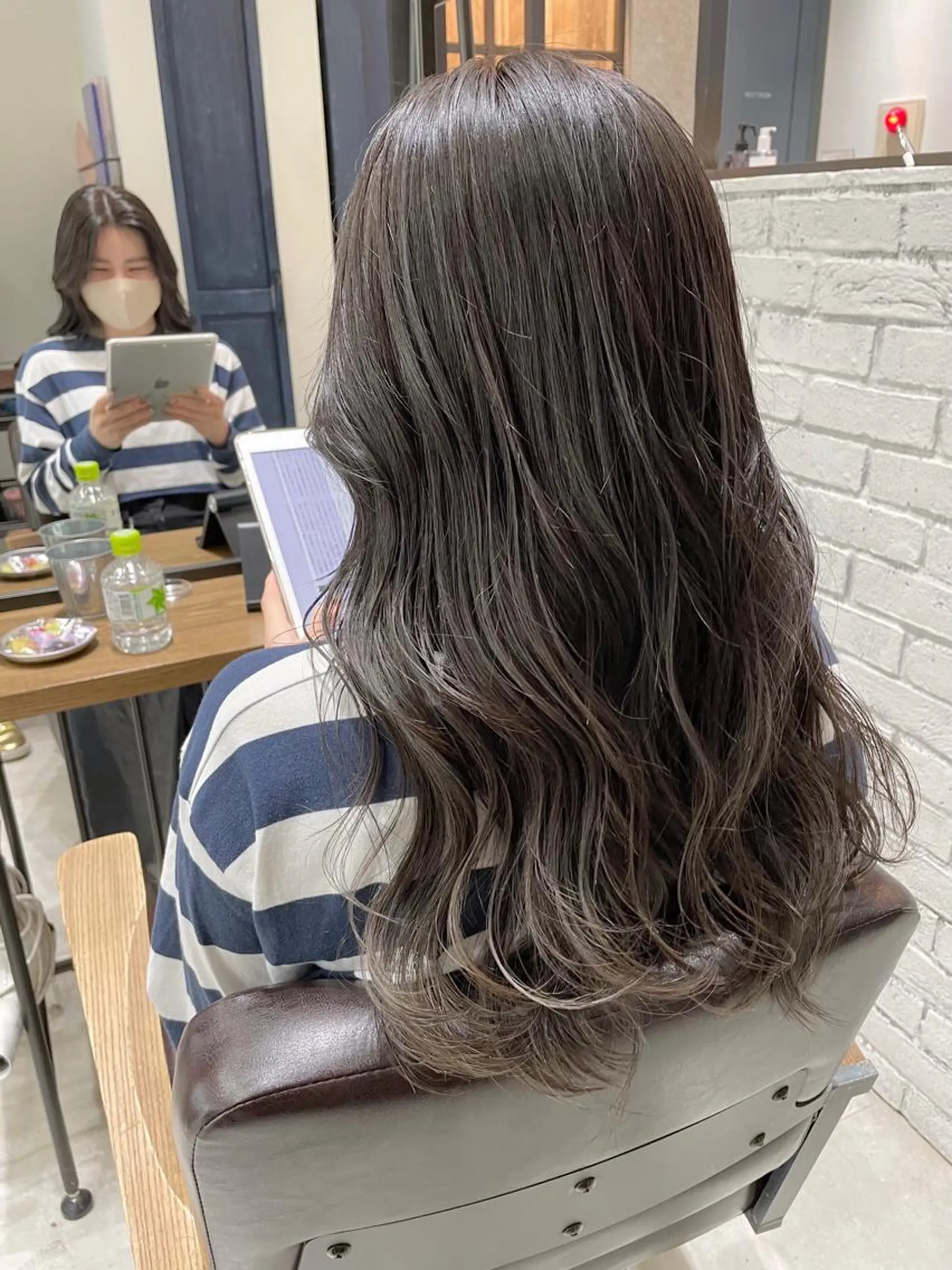ロング カラー アディクシーカラー ヘアカラー トリートメント 🌿ニュアンスヘア 🌿福田沙也加のヘアスタイル
