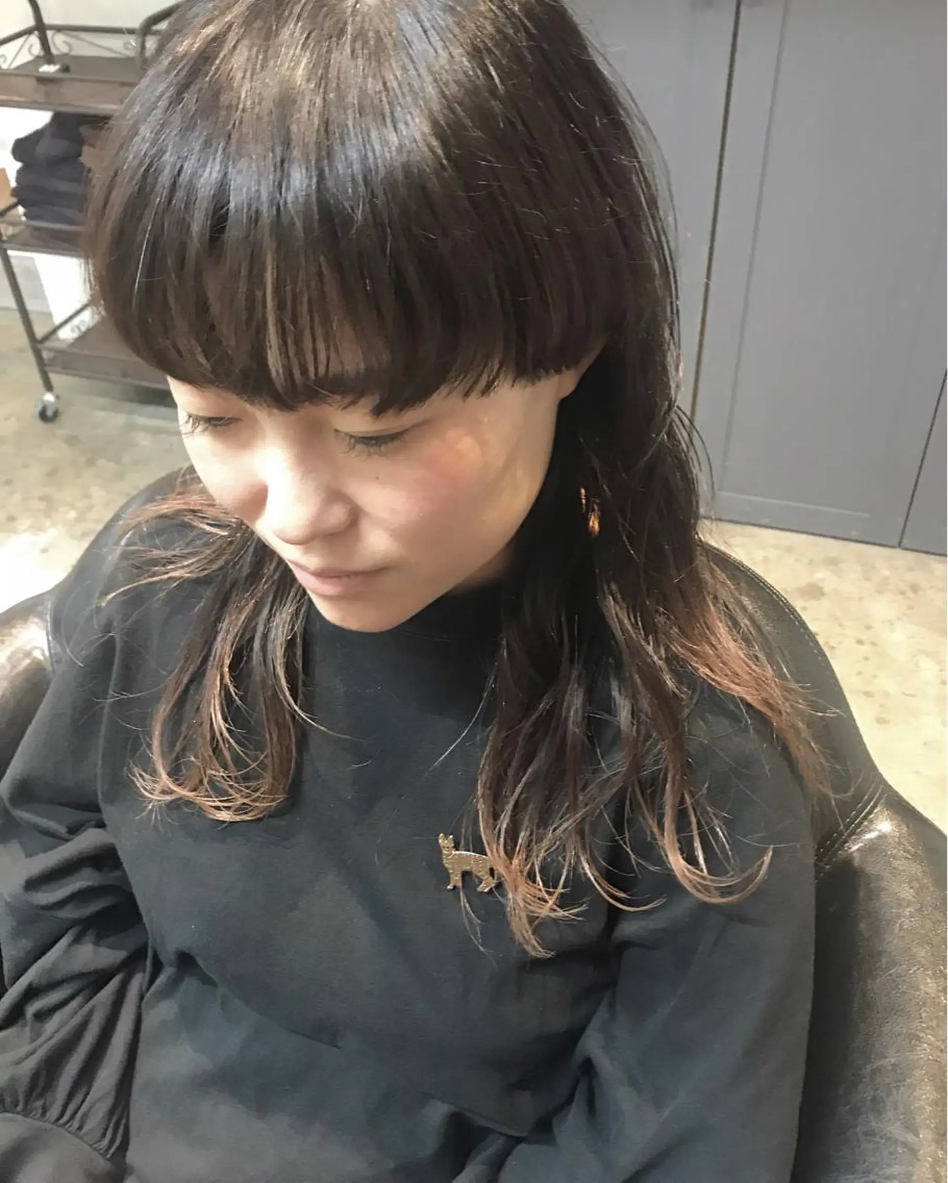 セミロング ウルフカット カット ヘアカラー トリートメント 🧼柴田 健太郎🧼のヘアスタイル
