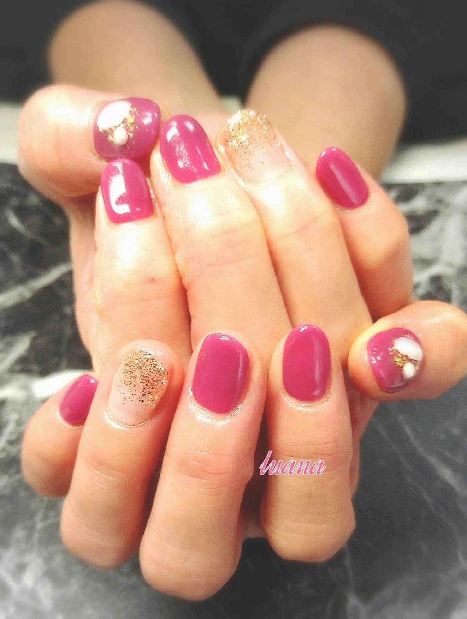 ネイル ハンドネイル LUANA  TAKAHASHIのネイルデザイン