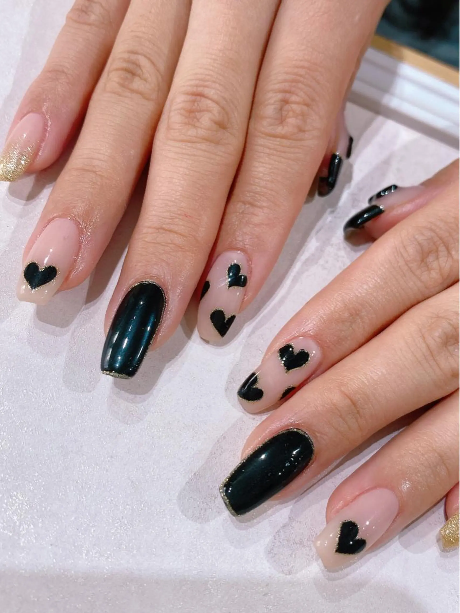 ミディアム ハンドネイル Nail R💫 naoのネイルデザイン