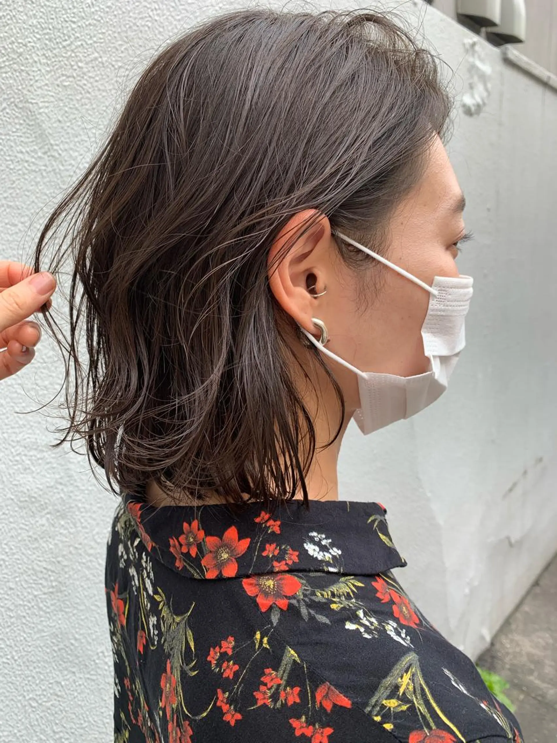 ショート カット ヘアカラー トリートメント 落合 妙佳のヘアスタイル