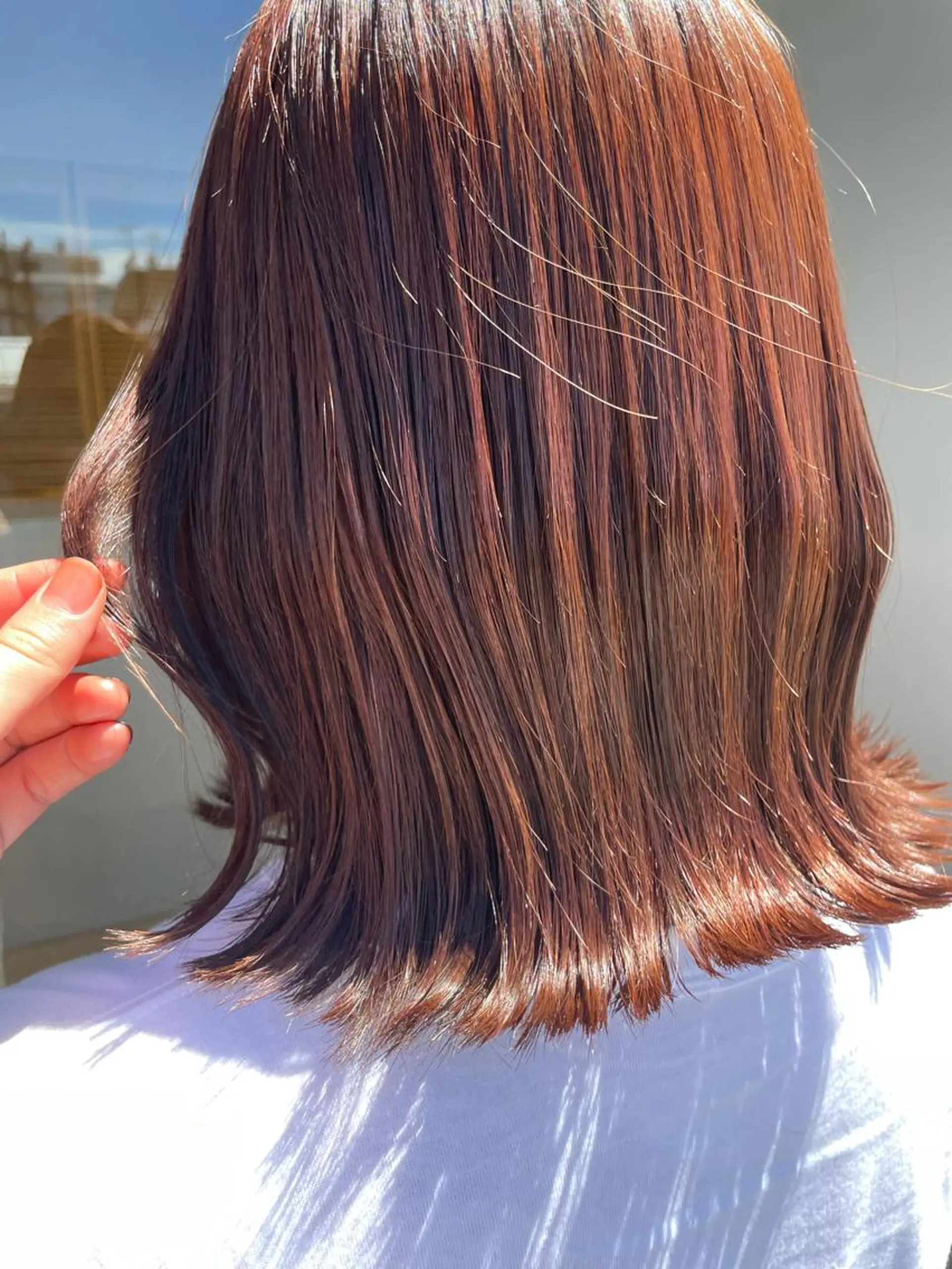 カラー ヘアカラー 若月 あやかのヘアスタイル