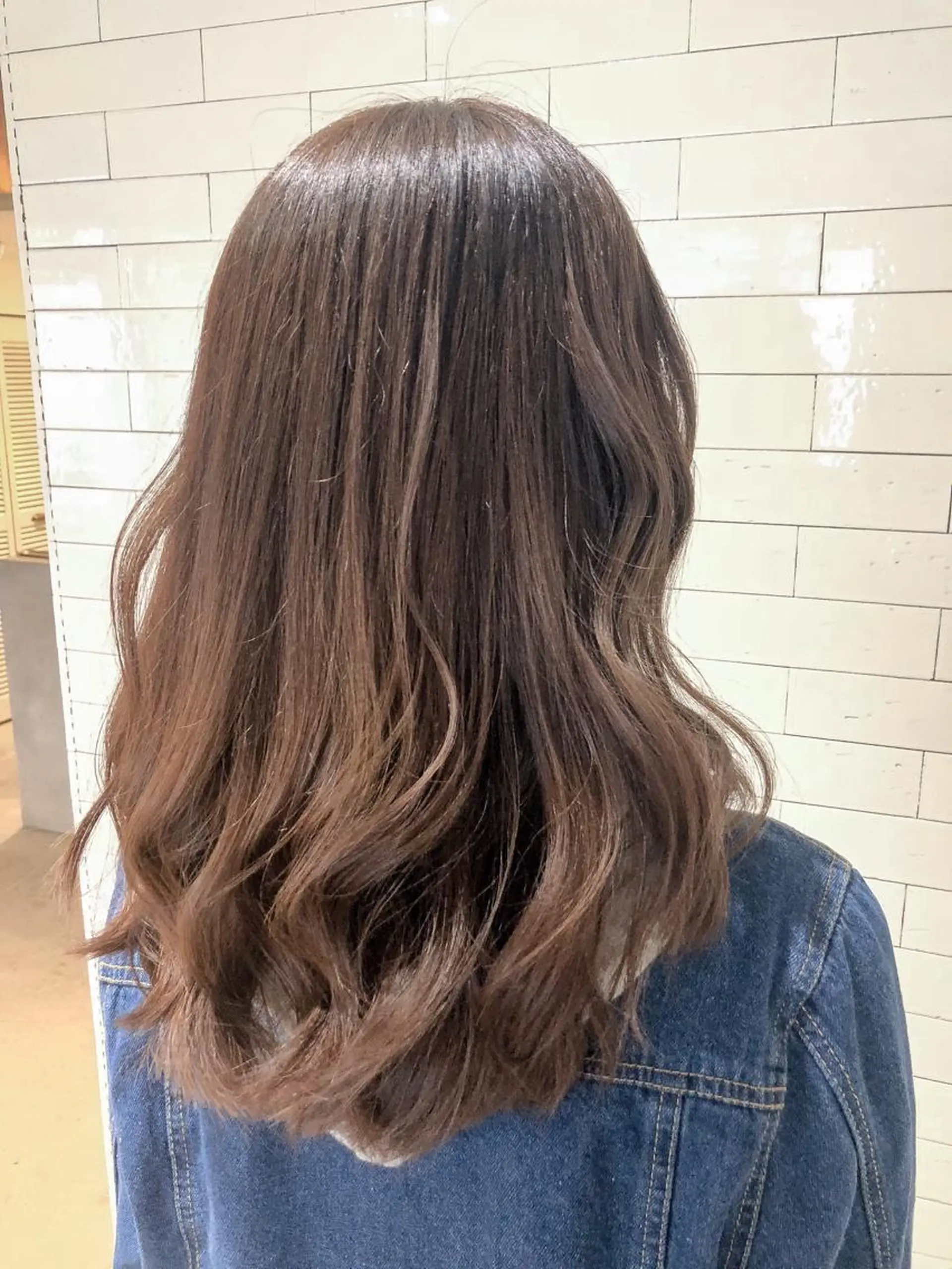 ロング カラー ヘアアレンジ ベージュカラー カット ヘアカラー トリートメント ヘッドスパ ＊ヘッドスパ＊ 保田   遥＊のヘアスタイル