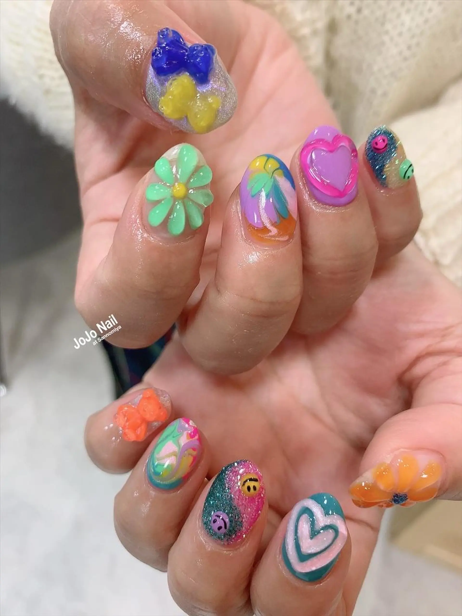 ネイル ハンドネイル JOJO Nail Sannomiyaのネイルデザイン