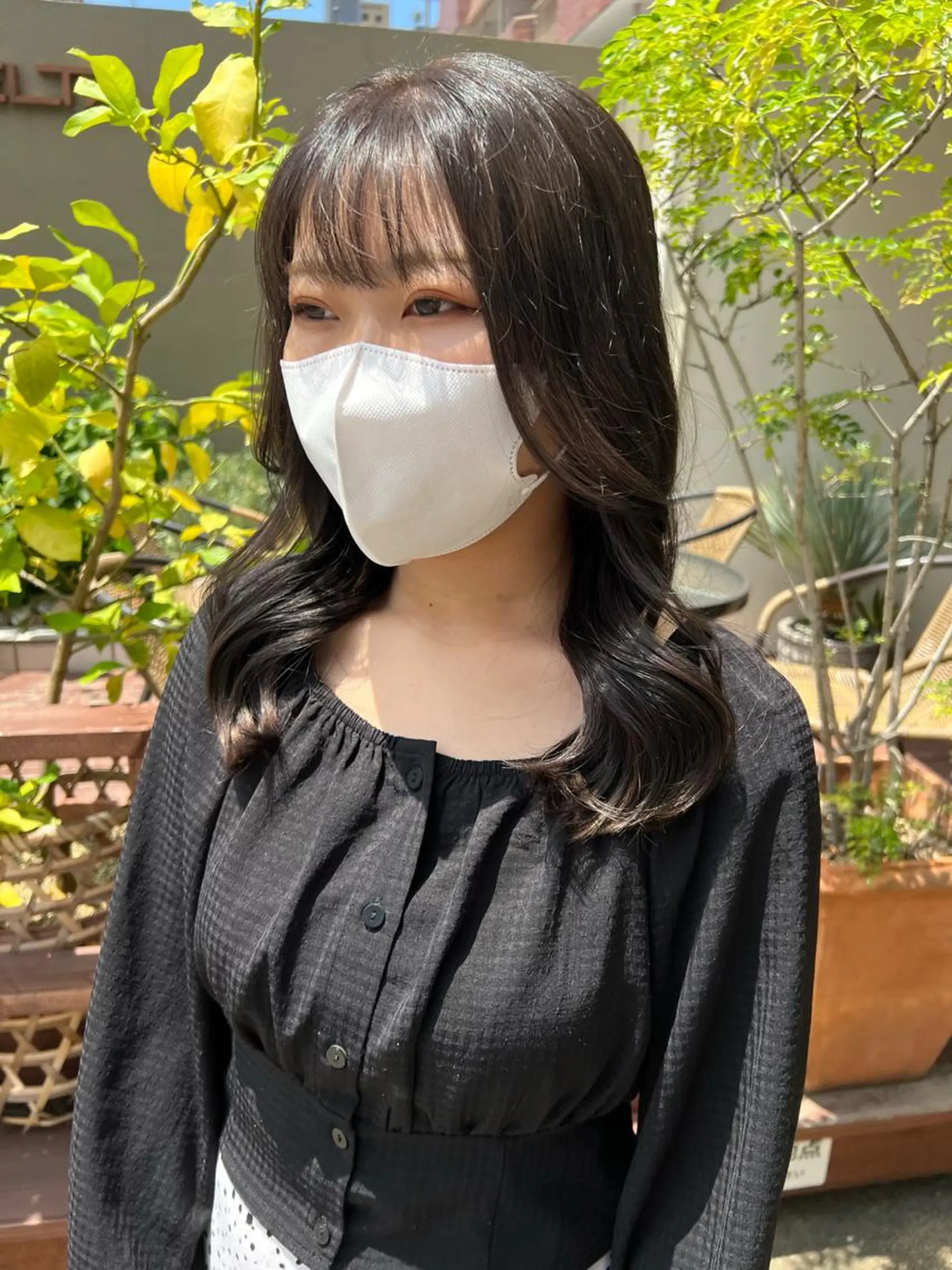 ロング カラー アッシュ アッシュブラウン ブラウンカラー loe平尾山荘店所属・梅本 有希のヘアスタイル