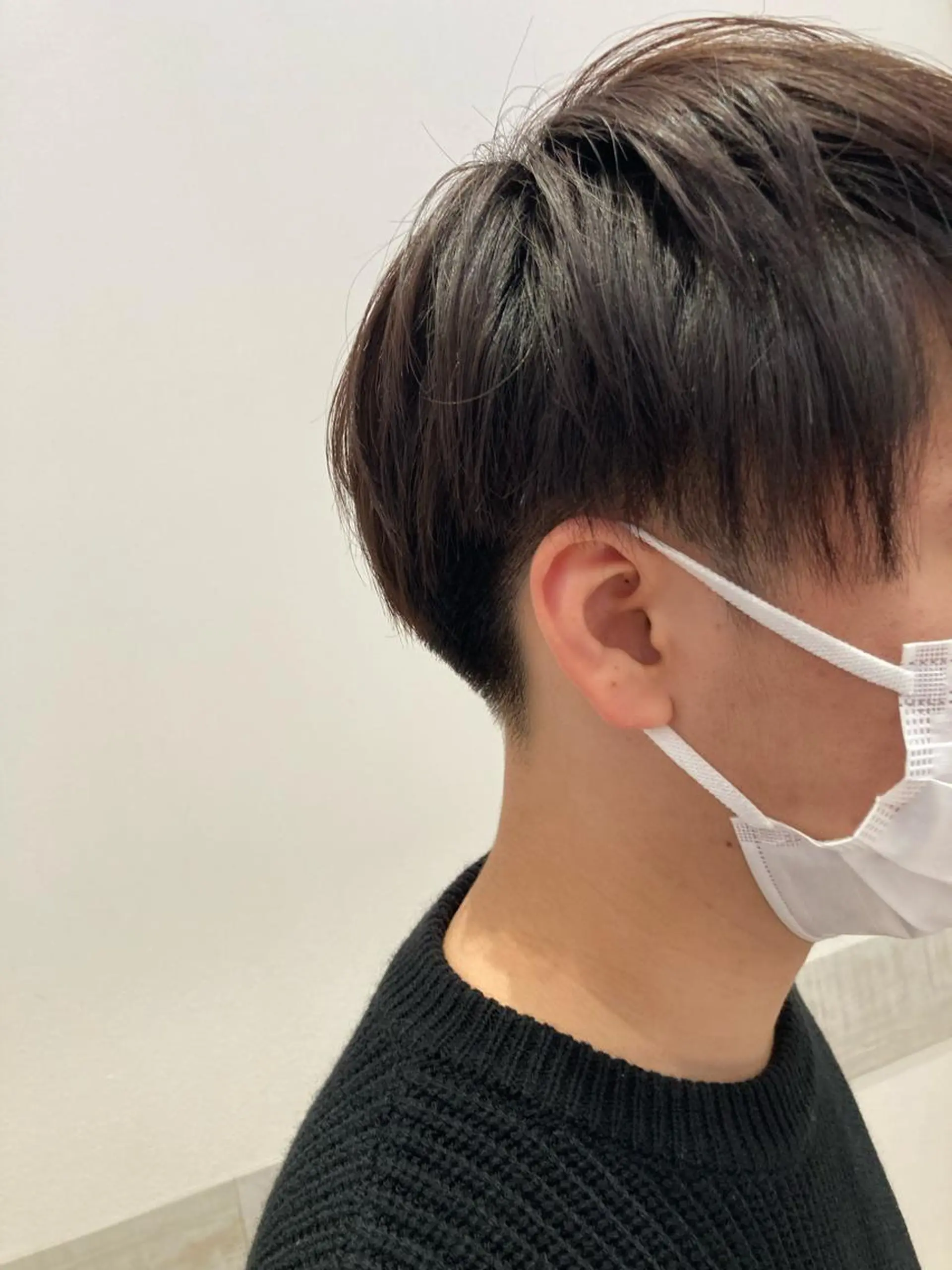 ショート メンズ 佐藤 睦月のヘアスタイル
