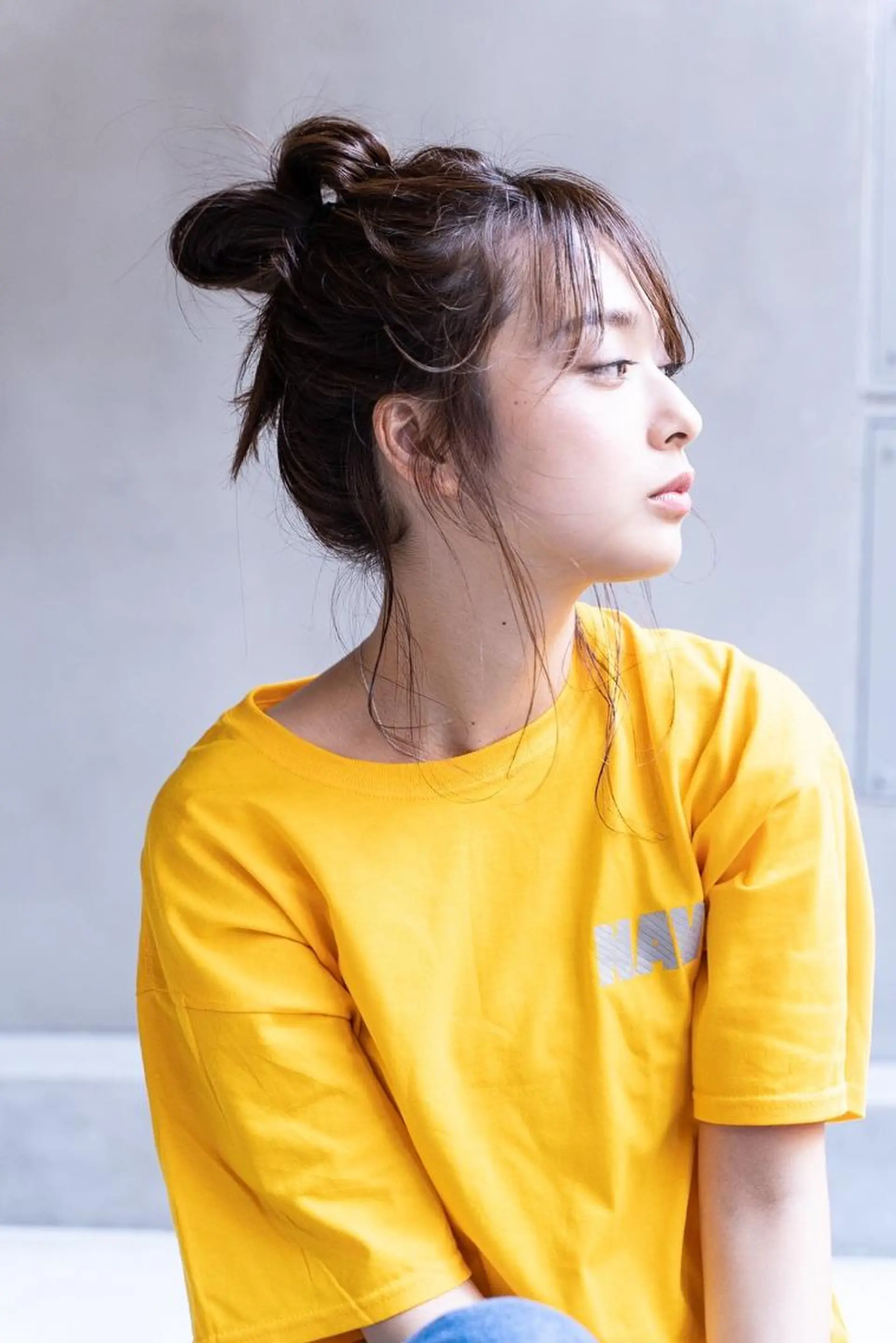 ミディアム カラー ヘアアレンジ ミディアムパーマ アクアカラー ダブルカラー グラデーションカラー ハイライトカラー 💈Chlom💈_ 公式_NewOpenのヘアスタイル