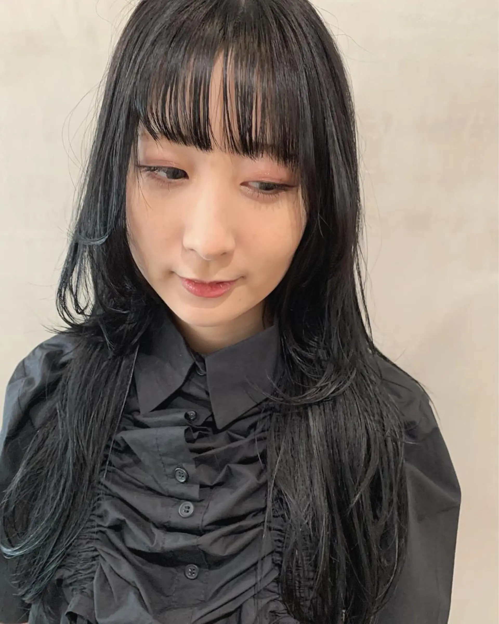 ロング カラー カット トリートメント 優 作のヘアスタイル