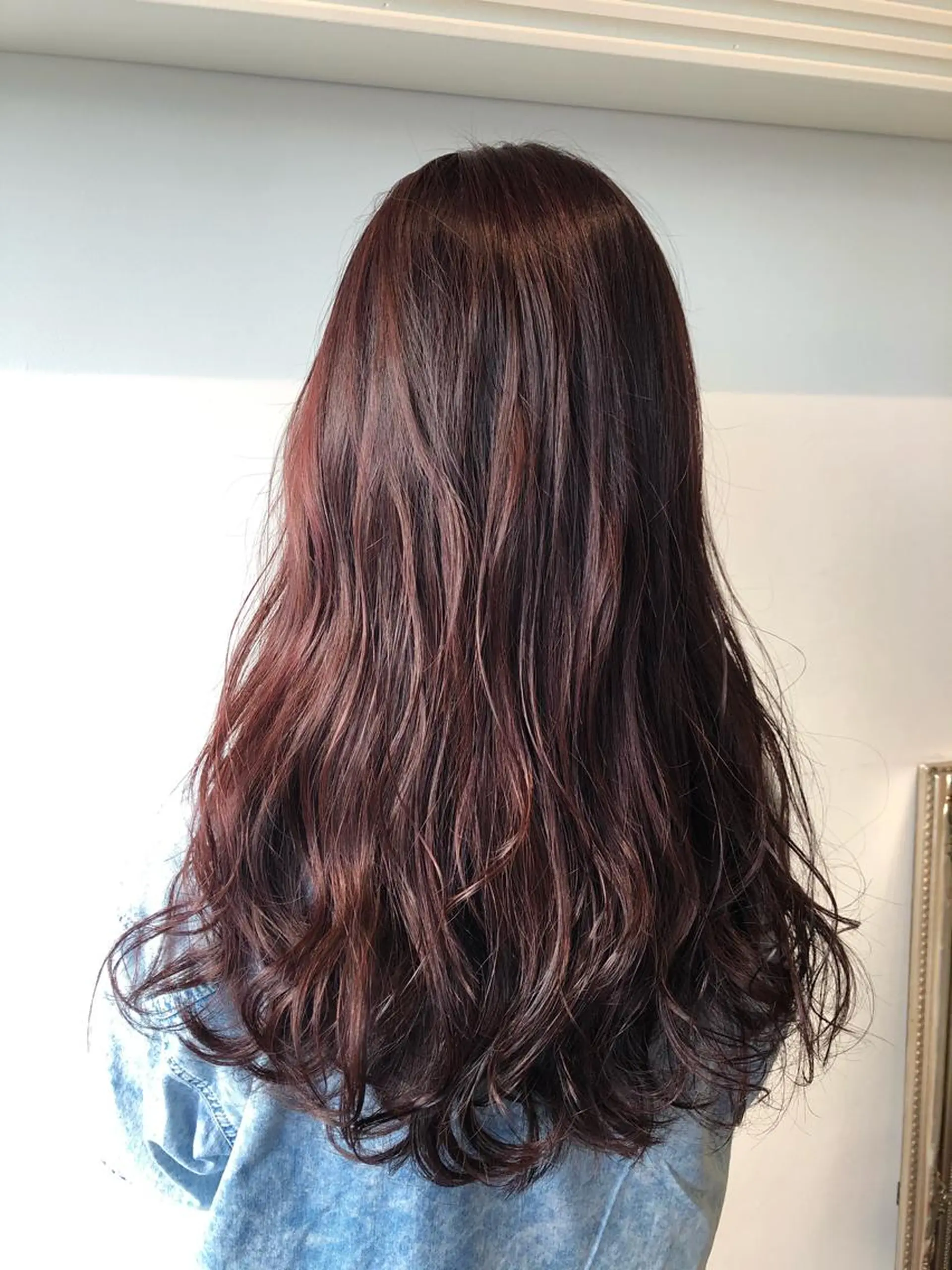 ロング カラー バイオレットカラー 💐パーソナルカラー /市橋加菜💐のヘアスタイル