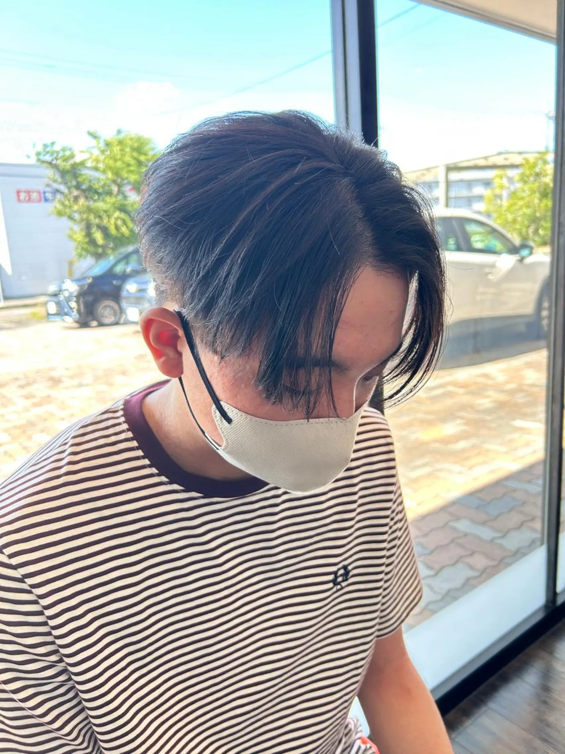 ミディアム くせ毛 Act hair所属・大場 和哉のヘアスタイル