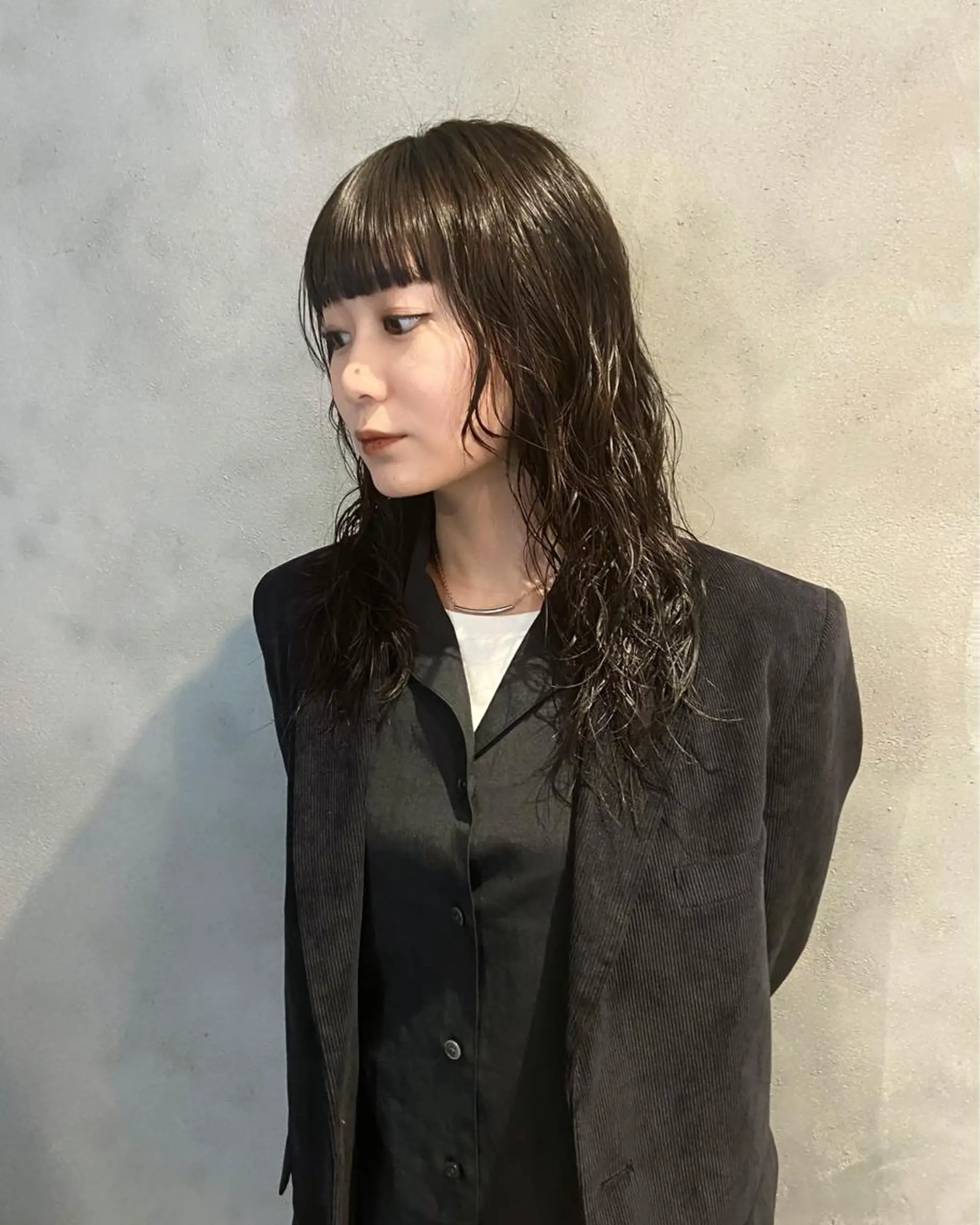 ロング パーマ 229所属・maki @pullnocのヘアスタイル