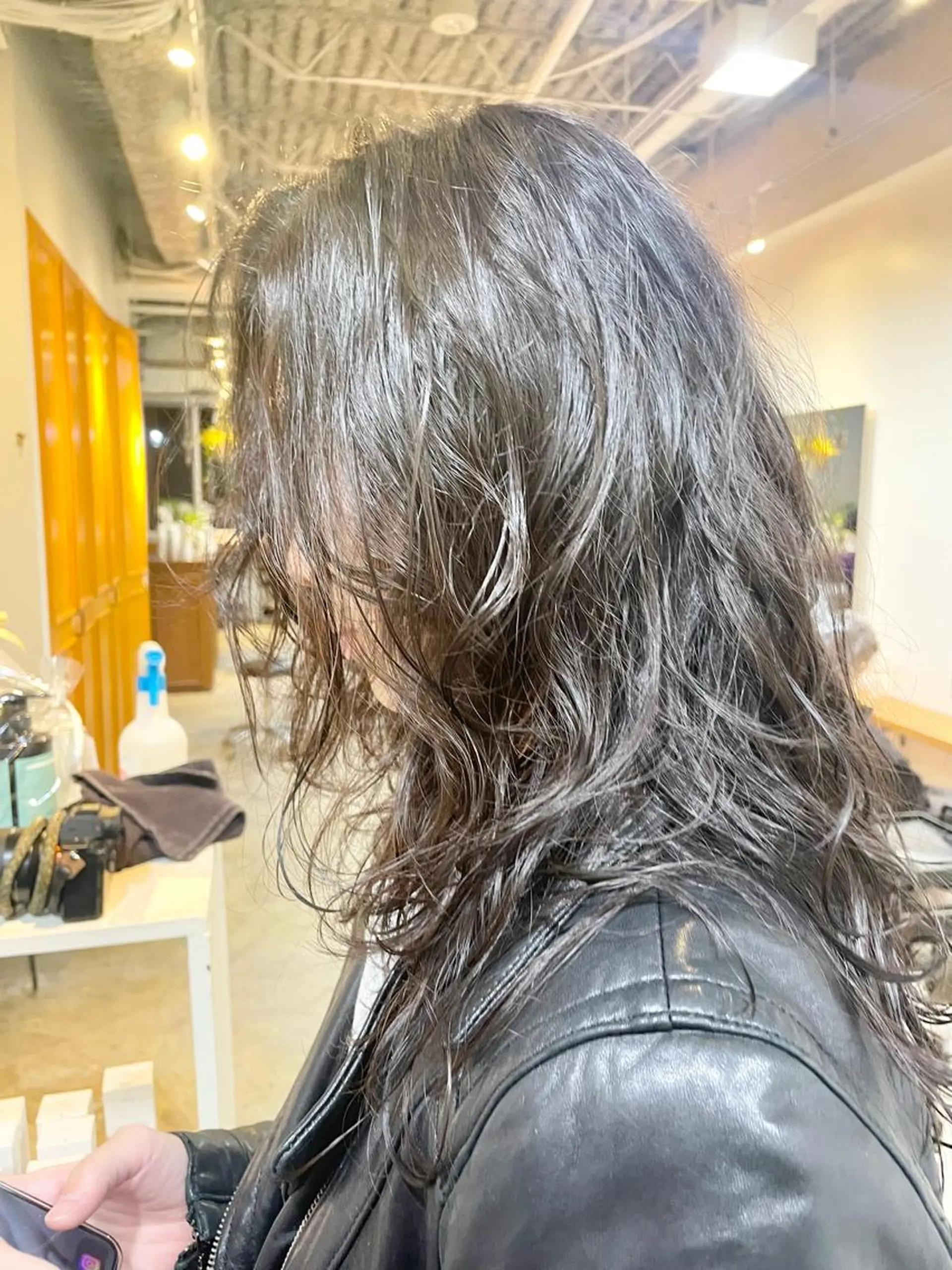 セミロング カラー パーマ カット パーマ トリートメント レイヤー／似合わせ TAKUYAのヘアスタイル