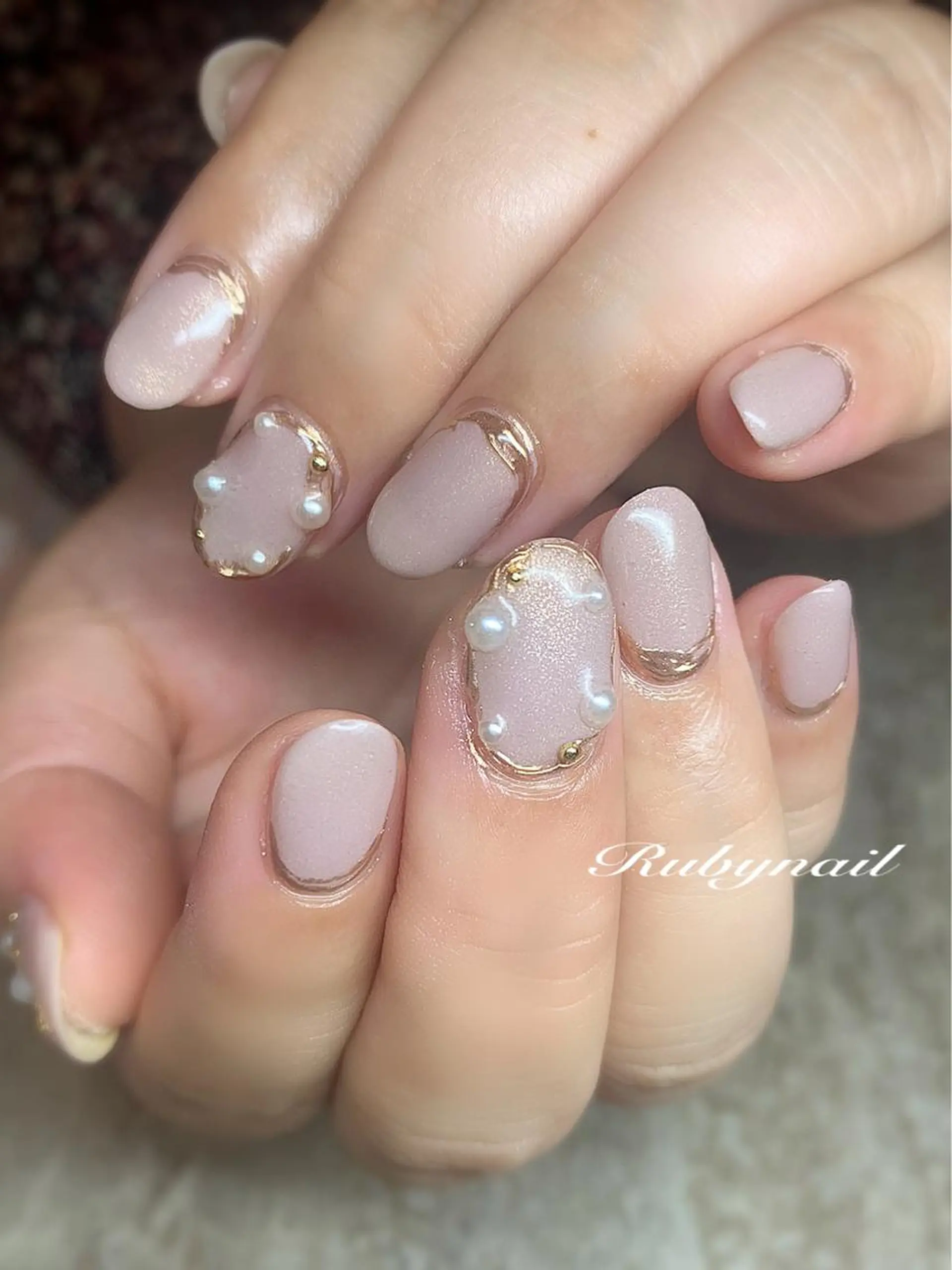ネイル ミラーネイル Rubynail所属・プライベートサロン Rubynailのネイルデザイン