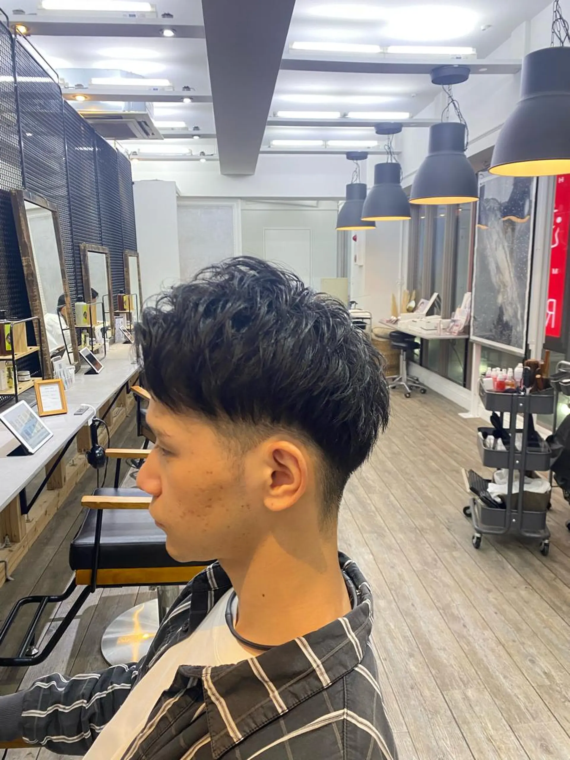 メンズ 遊人所属・濱口 健二のヘアスタイル