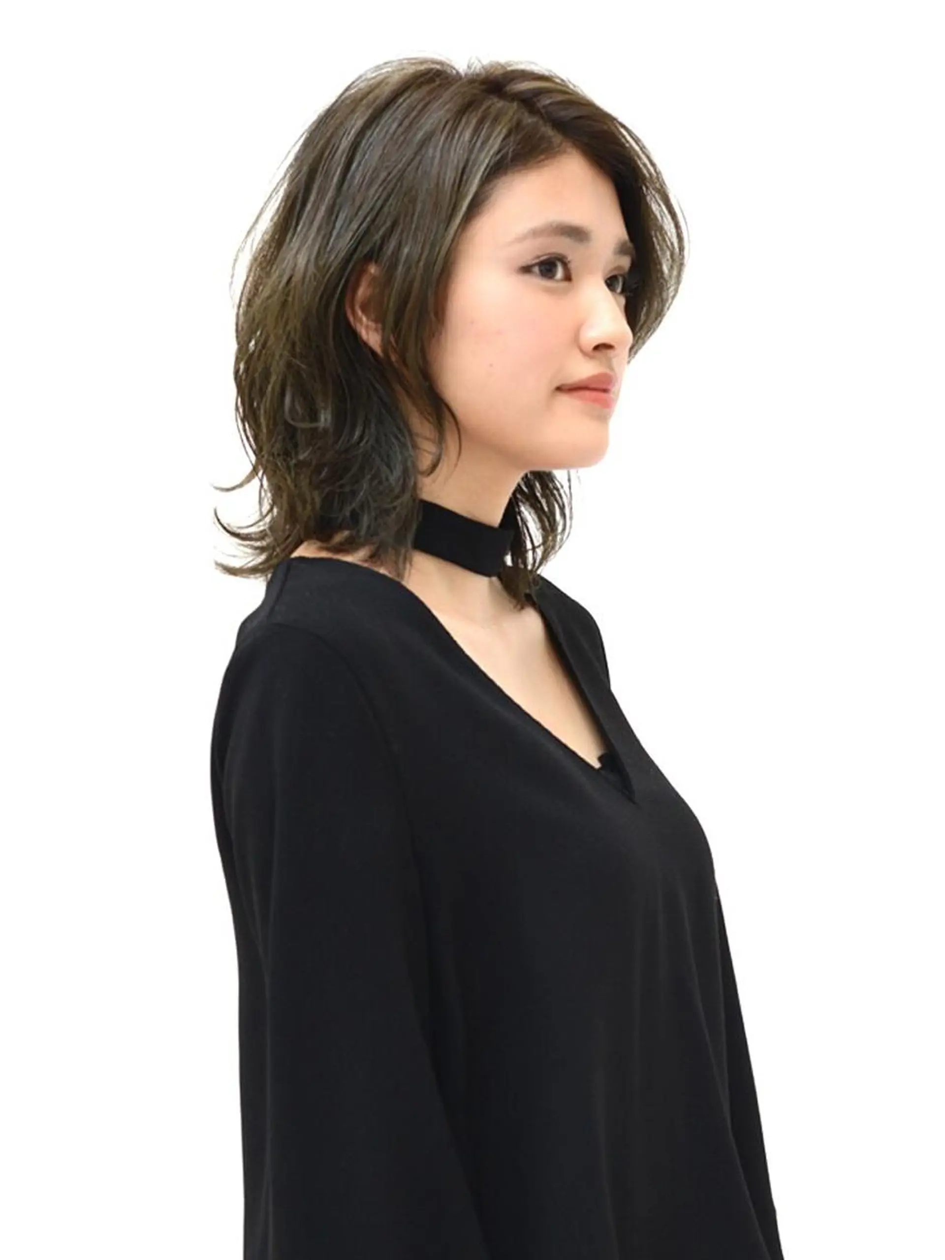 ミディアム カラー パーマ ショート/ボブ オオタダイスケのヘアスタイル