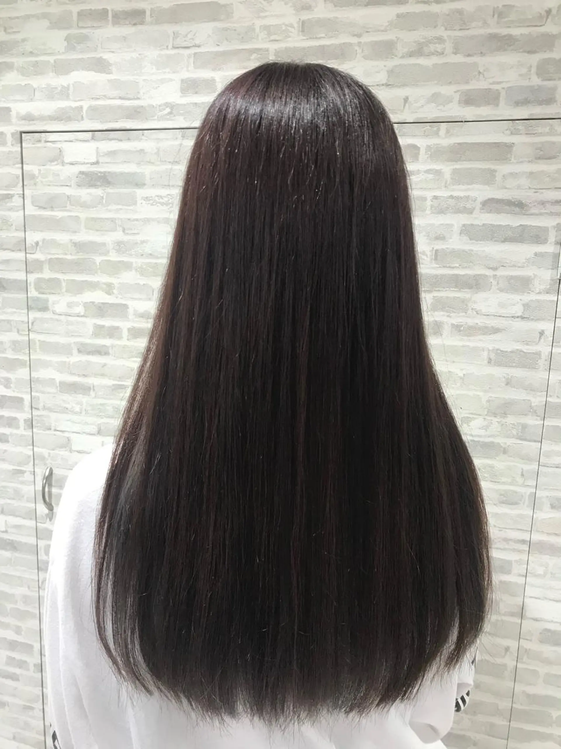 セミロング カラー 黒髪 ブルーカラー ブルーブラック an池袋本店所属・🌷吉野ひかり🌷 カットモデル募集✂️のヘアスタイル