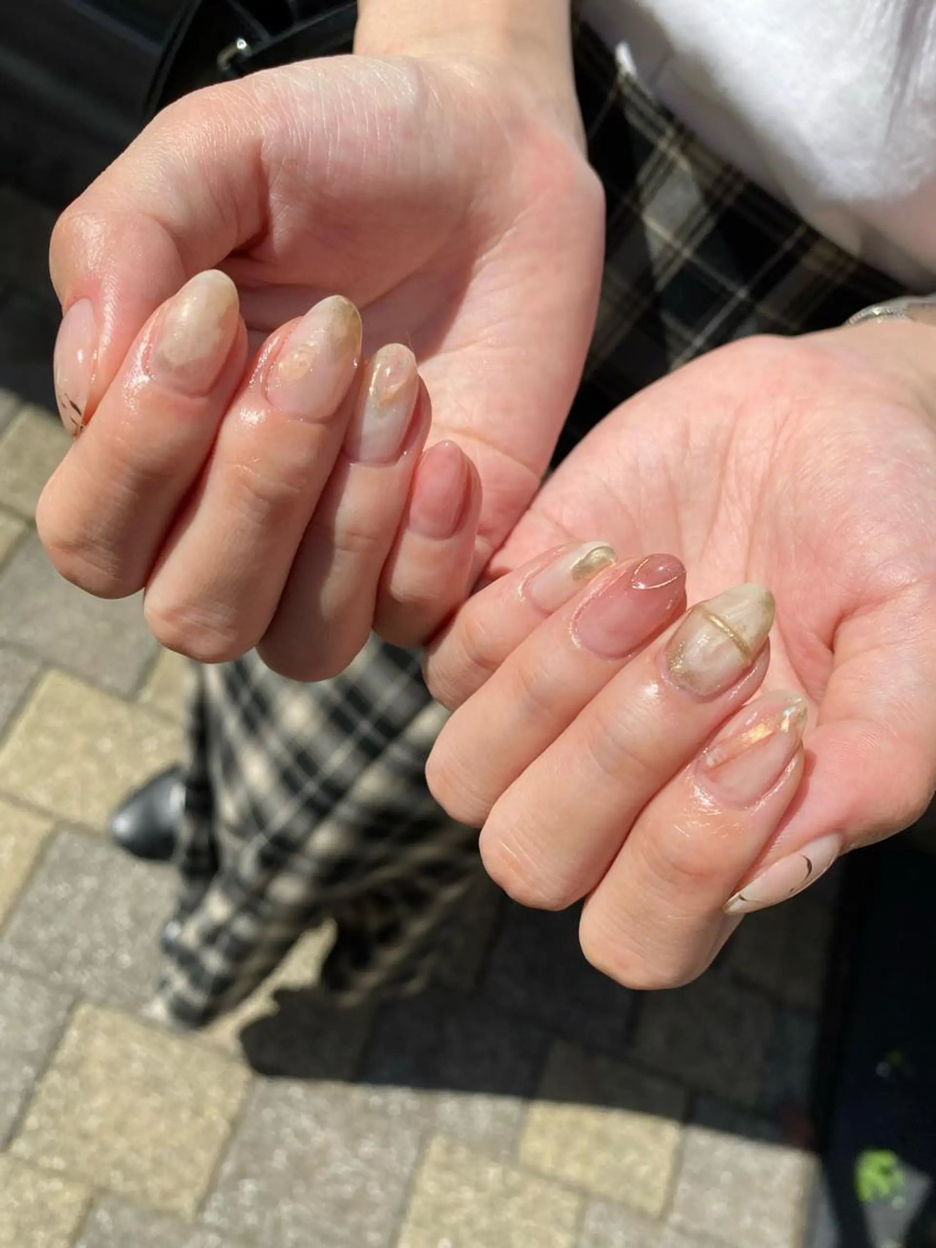 ネイル ニュアンスネイル mia.⌇@nail ist_miaのネイルデザイン