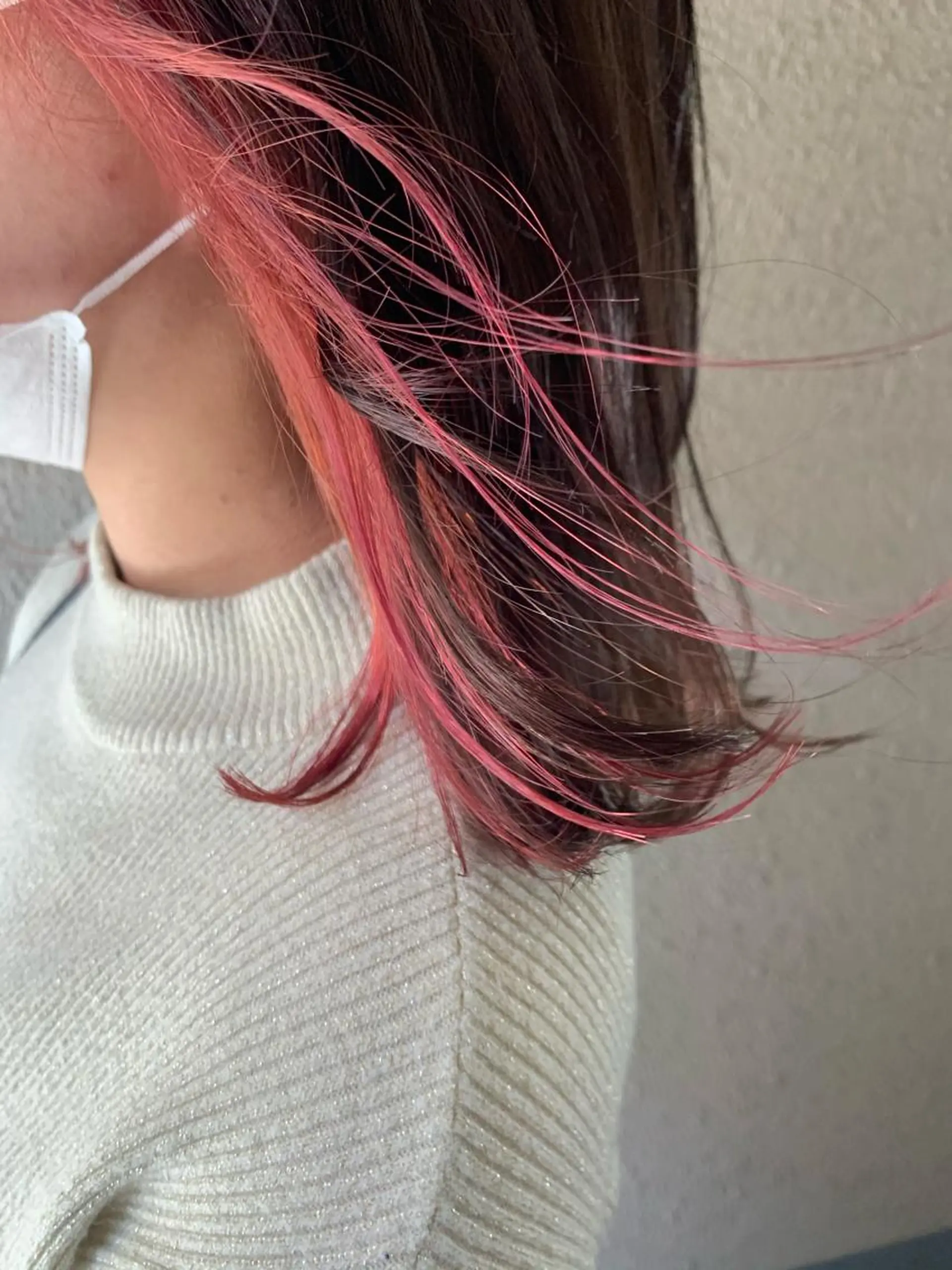 ミディアム カラー インナーカラー カット ヘアカラー トリートメント サダハルカ ｜chouetteのヘアスタイル