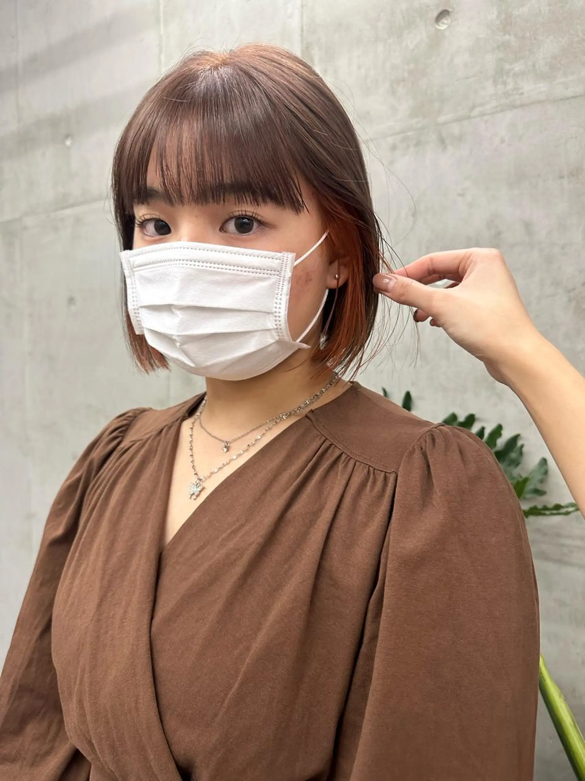 ショート カラー SALTWATER AYARIのヘアスタイル