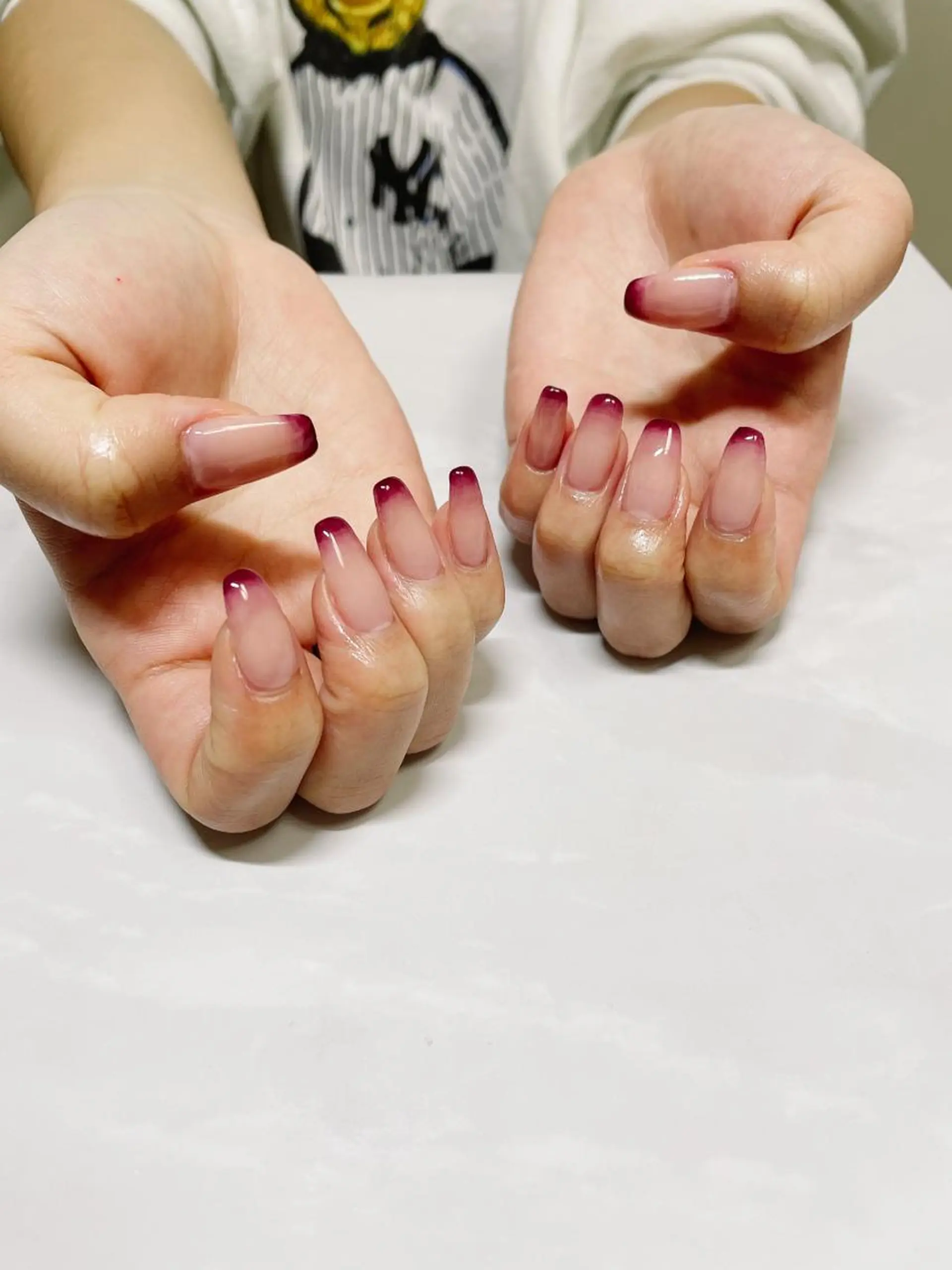 ネイル 長さ出し ハンドネイル nail＆eye YUMIのマツエク・マツパデザイン