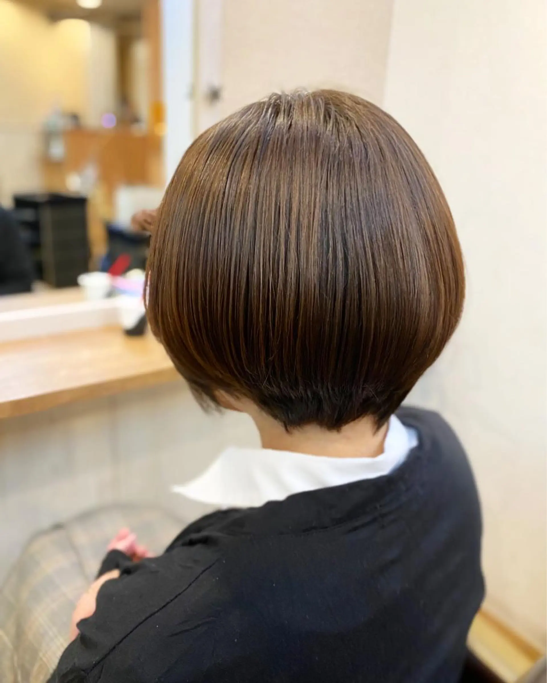 カラー アッシュ アッシュブラウン ブラウンカラー NUMBER 天王寺YUYAのヘアスタイル
