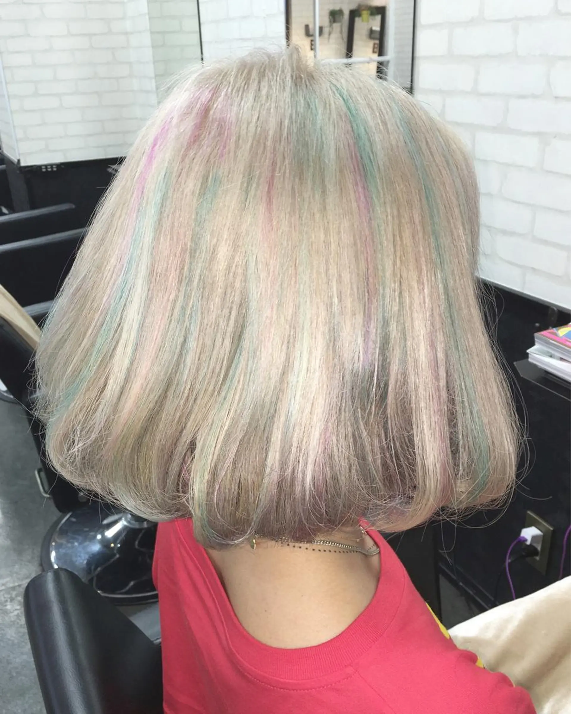 ショート カラー エクステの神様 ▫️原島ユウヤ▫️のヘアスタイル