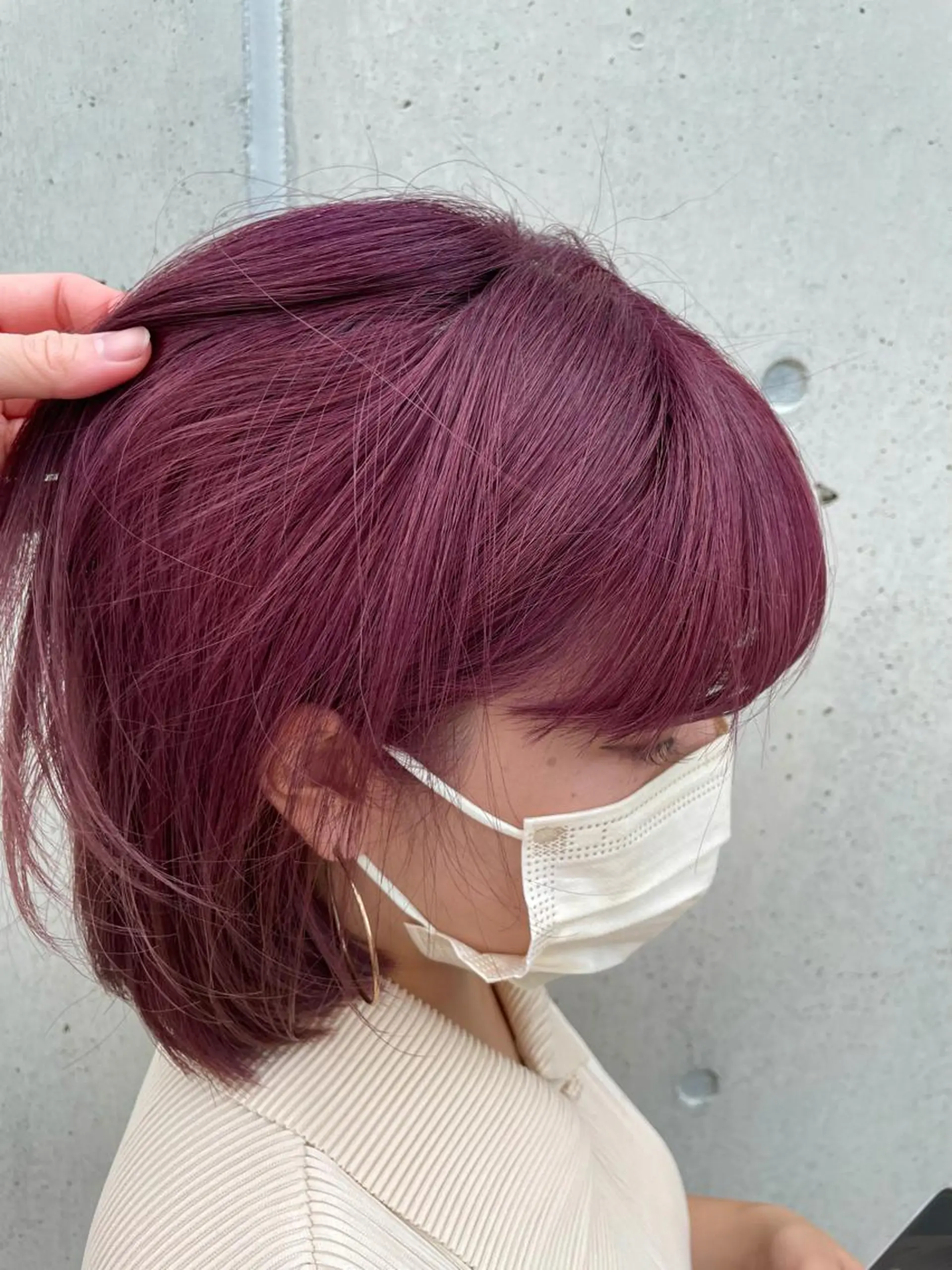 カラー 北本 まどかのヘアスタイル