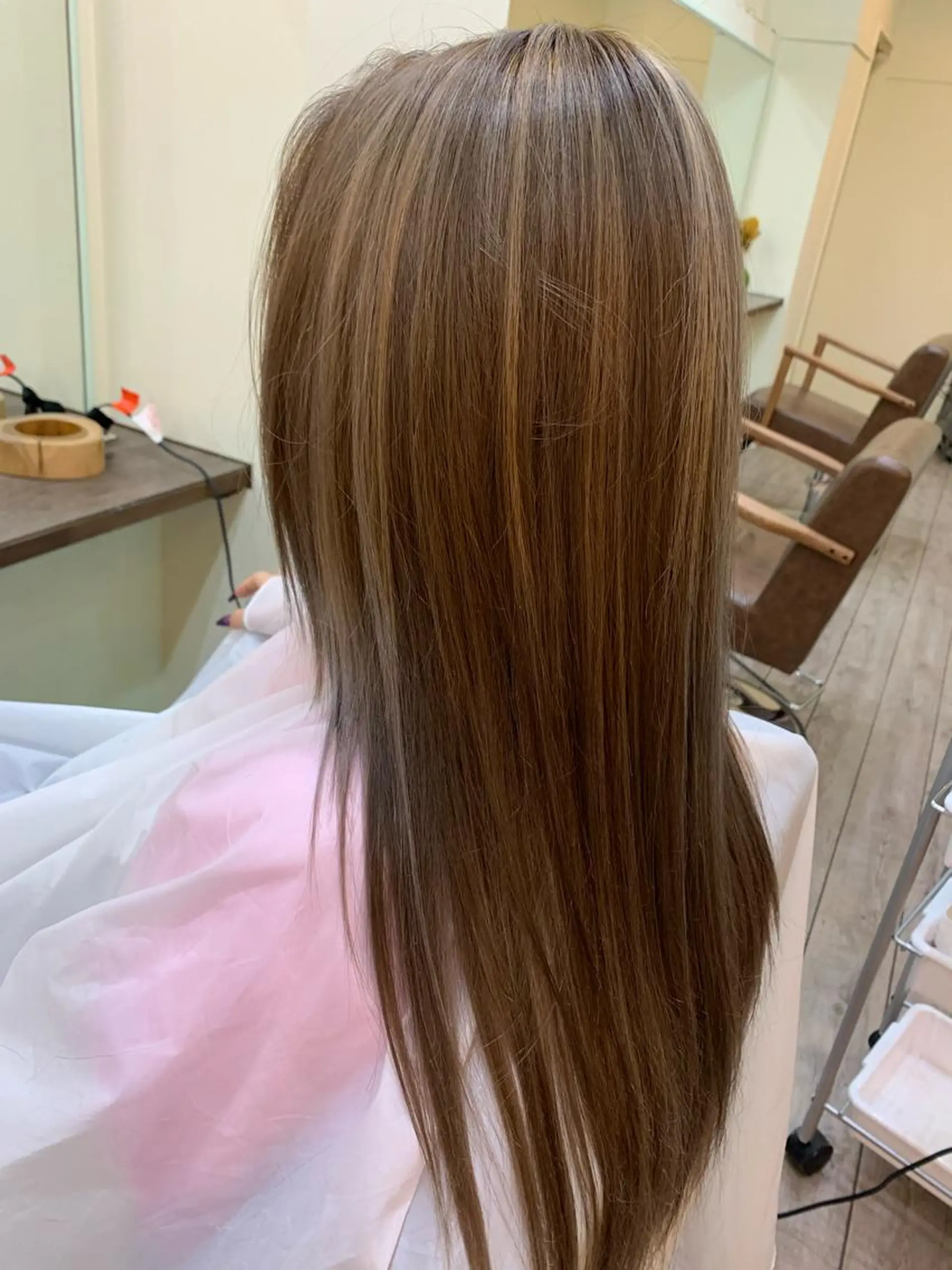 ロング カラー WEST O LAND所属・WEST OLAND 安藤のヘアスタイル