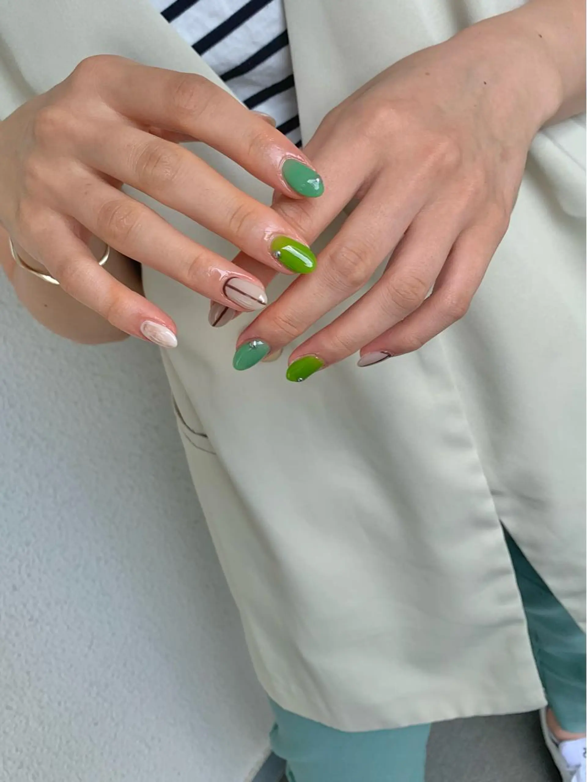 ネイル ハンドネイル フットネイル Nailsalon Fave/Rinaのネイルデザイン
