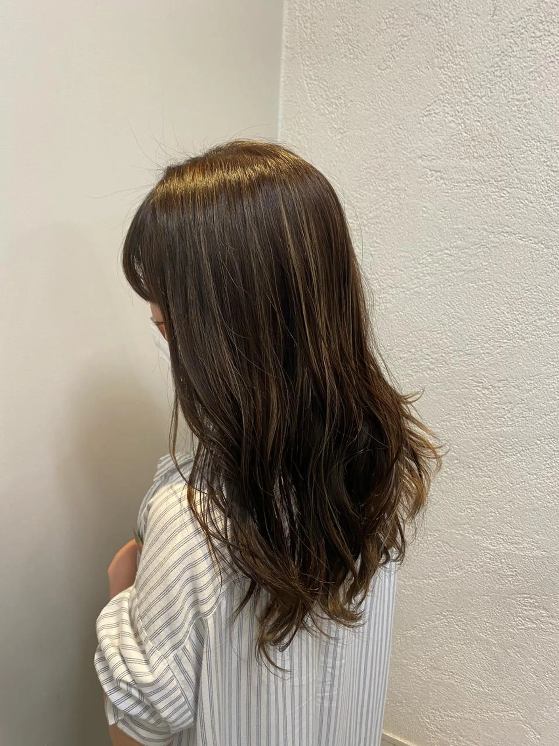 ミディアム カラー ハイライトカラー ハイライト ヘアカラー 合志宗真/阿倍野/店 長/新規指名No.1のヘアスタイル