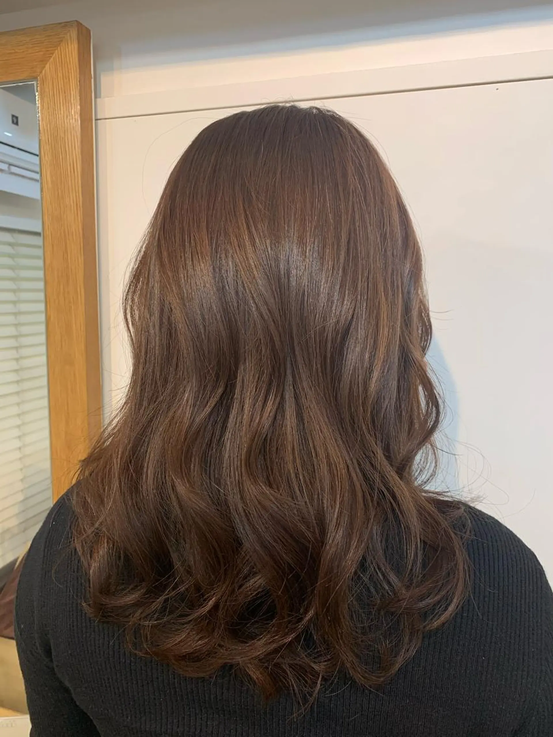 セミロング エンドウ ミノリ🤎 /半個室/レイヤーのヘアスタイル