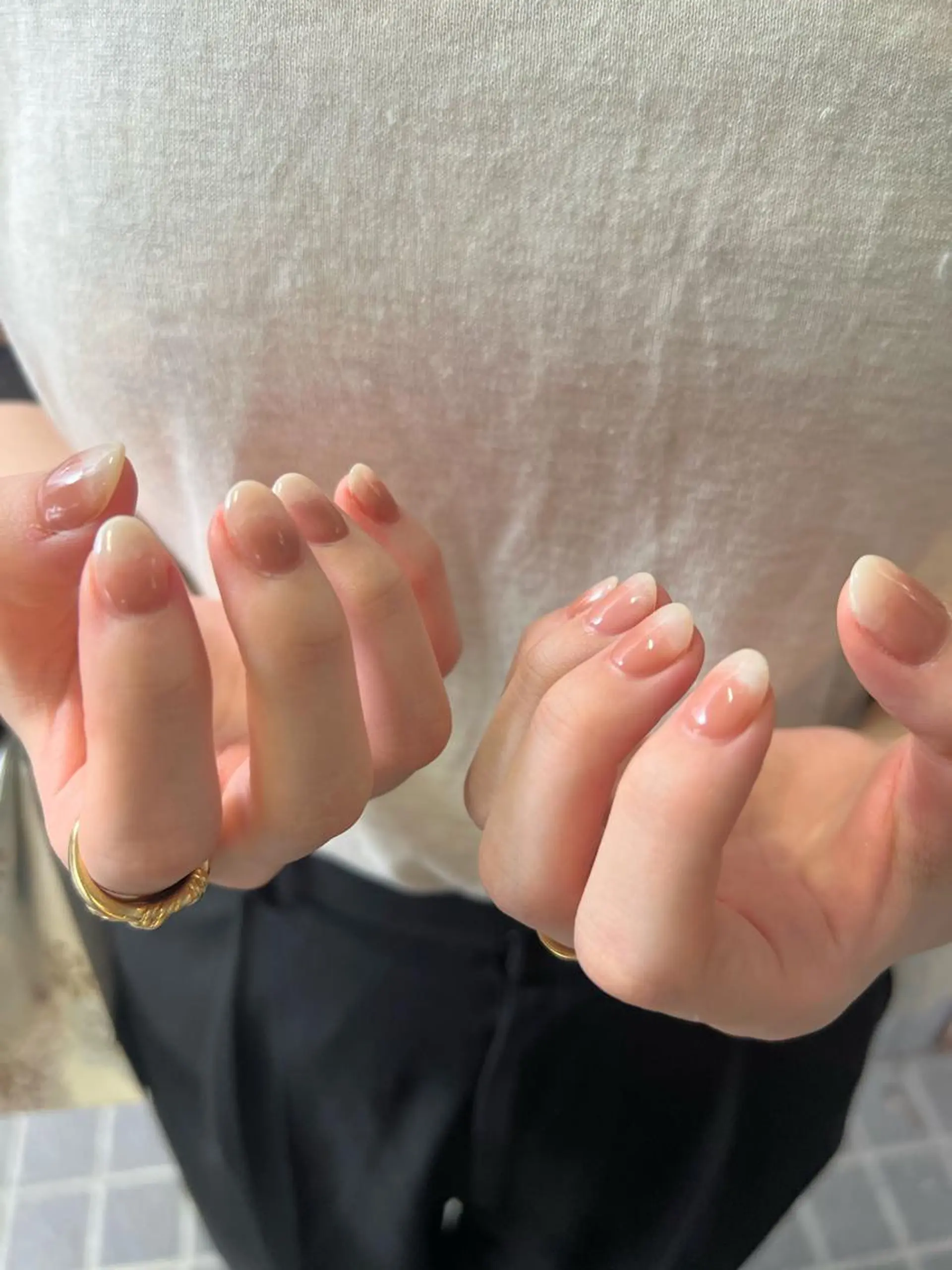 ヘアアレンジ メンズ ネイル アイブロウ ハンドネイル ヘアメイクネイリスト 💄💅hidemiのネイルデザイン