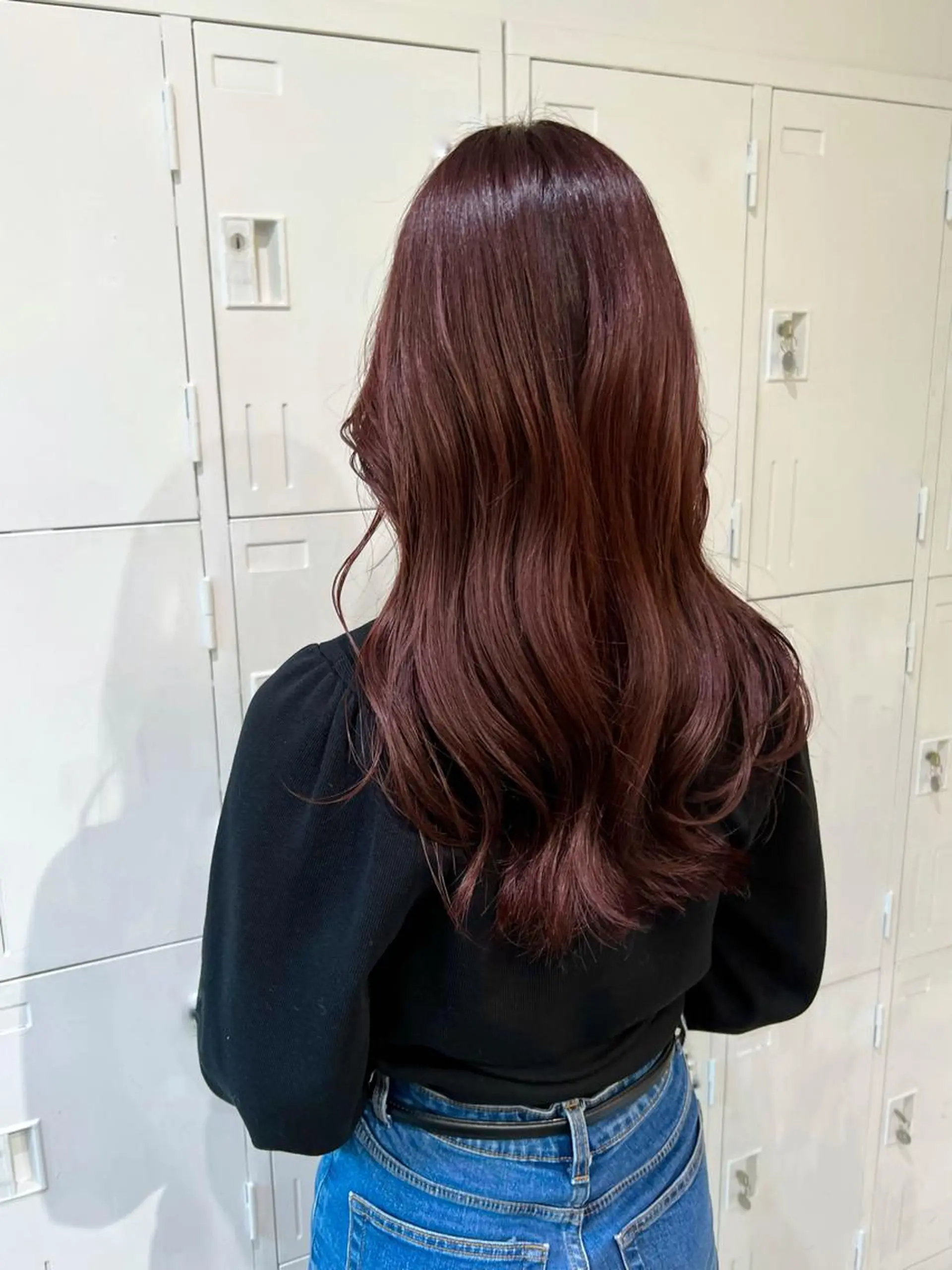 ロング カット ヘアカラー トリートメント 石井 菜々のヘアスタイル