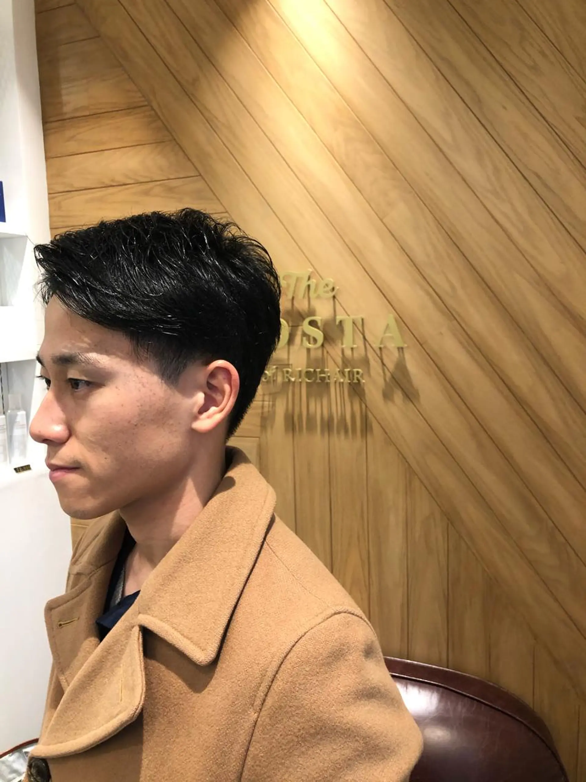ショート メンズ 鈴村 大介のヘアスタイル