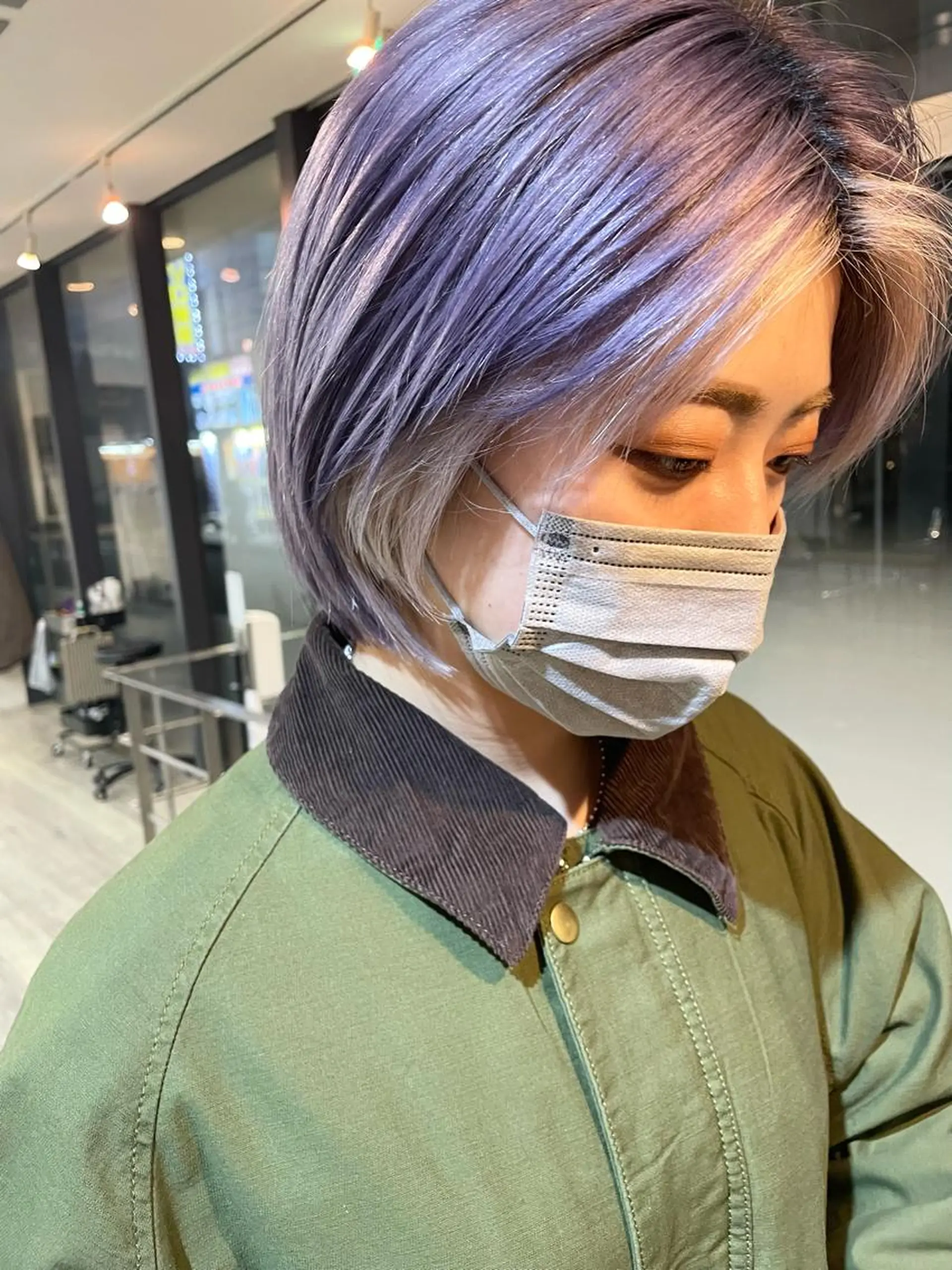 ショート カラー カット ヘアカラー 小関 仁晴のヘアスタイル