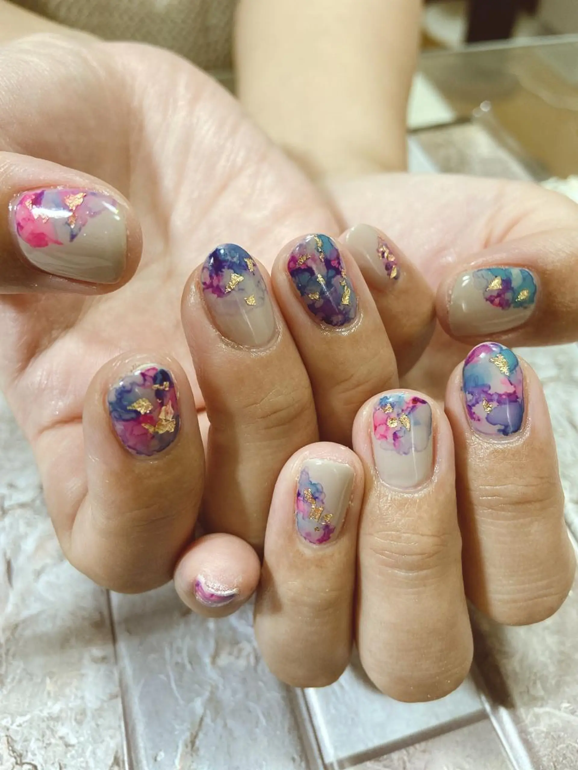ネイル ハンドネイル フットネイル Lokahi NAILのネイルデザイン