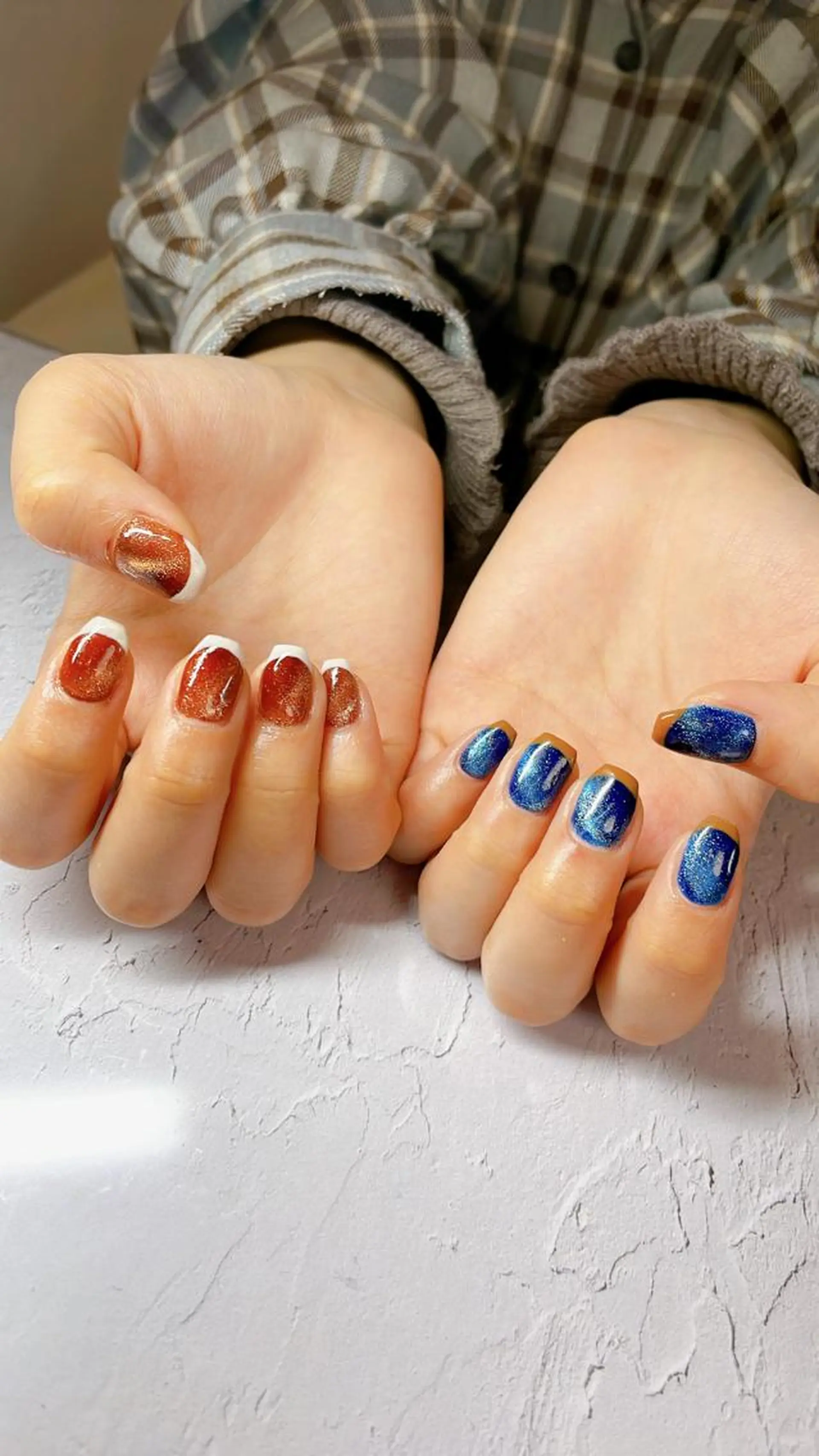 ネイル ジェルネイル マグネットネイル ハンドネイル LaLa Peach 福岡のマツエク・マツパデザイン