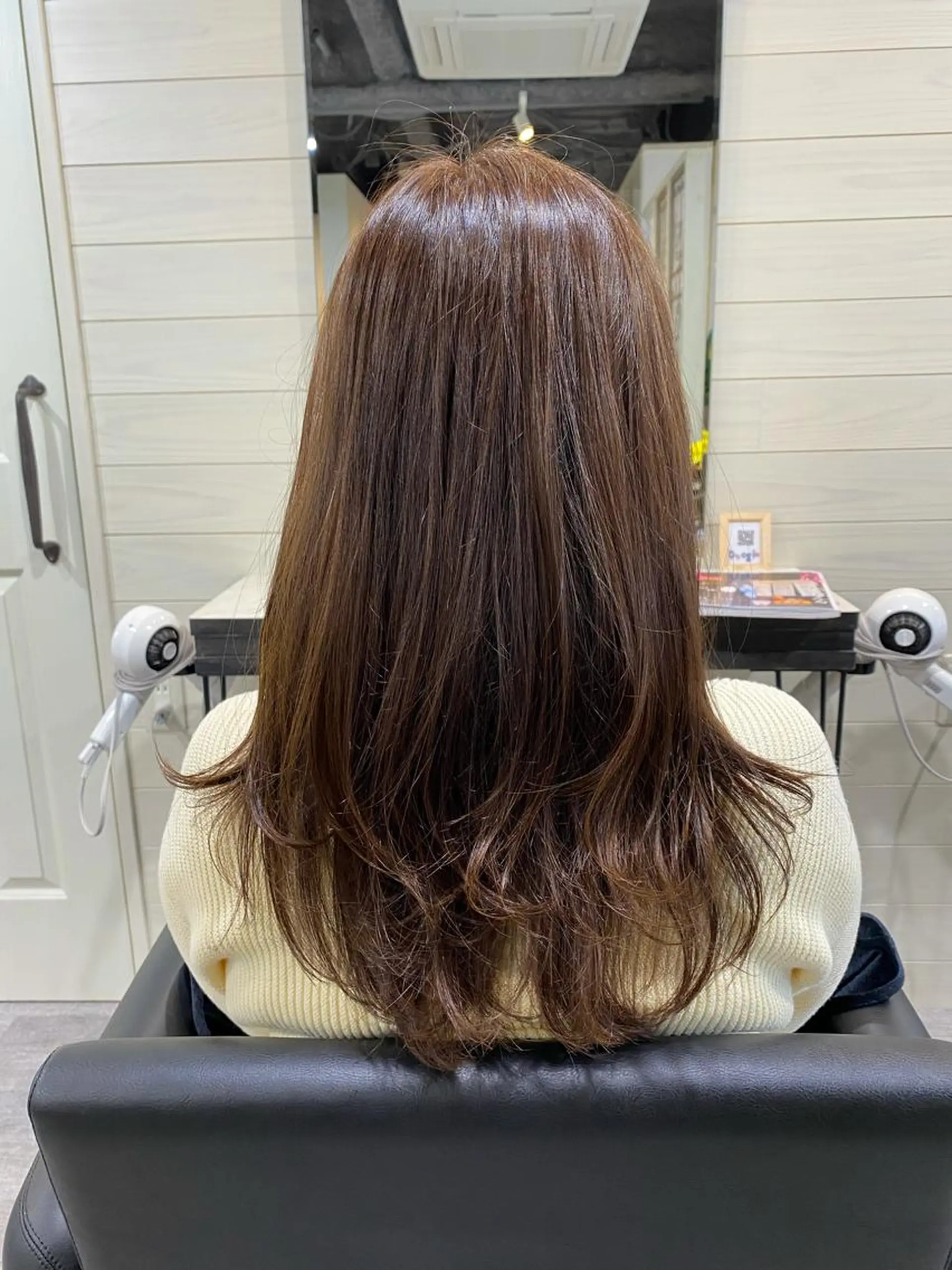 ロング カラー パーマ アディクシーカラー バレイヤージュ ブリーチ ケアブリーチ デザインカラー カット トリートメント unpeu hair  二条所属・先着1名様限定 カット無料のヘアスタイル