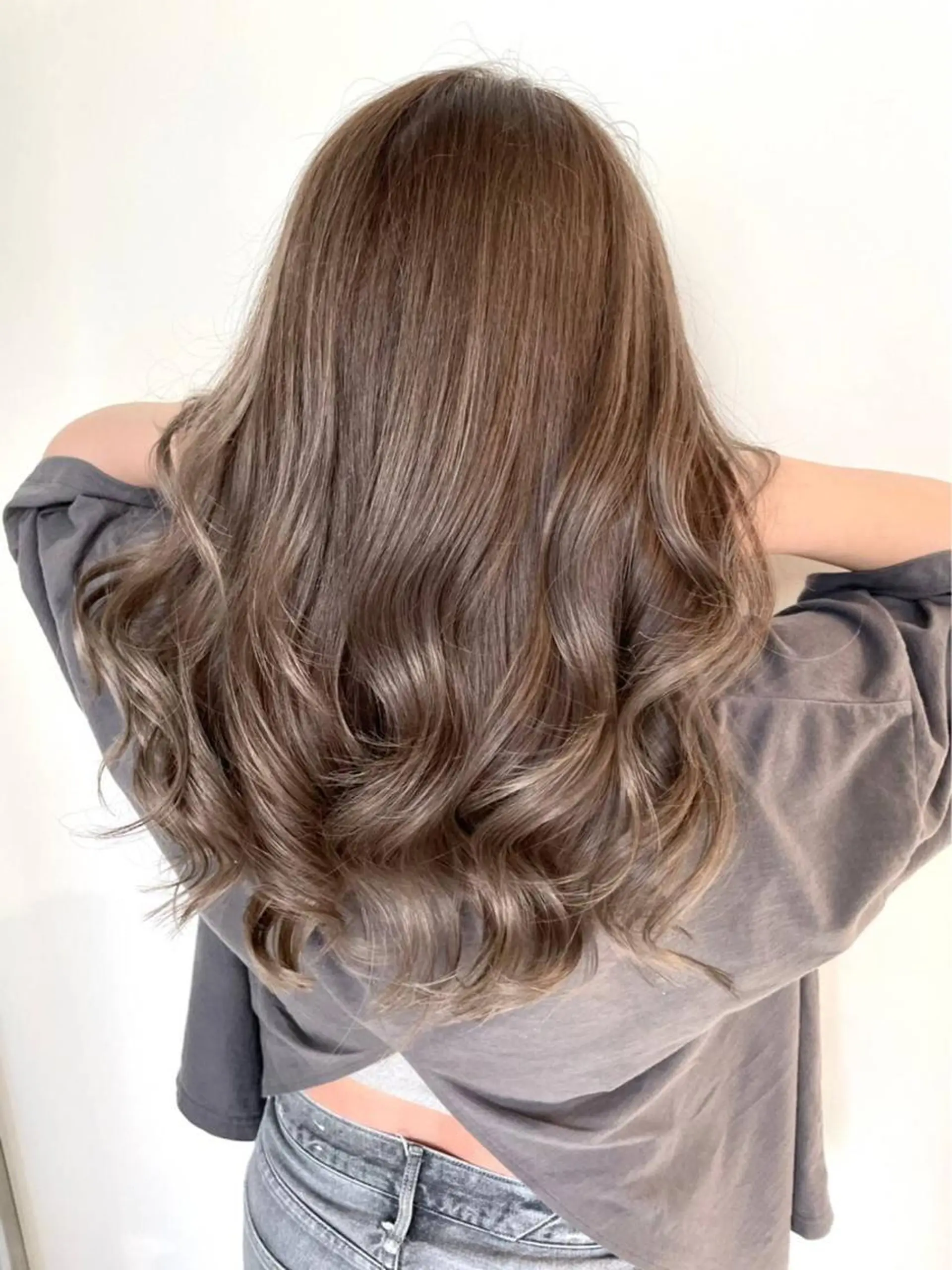 ロング カット ヘアカラー トリートメント ✨美髪透明感ソムリエ ✨💎KAZU💎のヘアスタイル