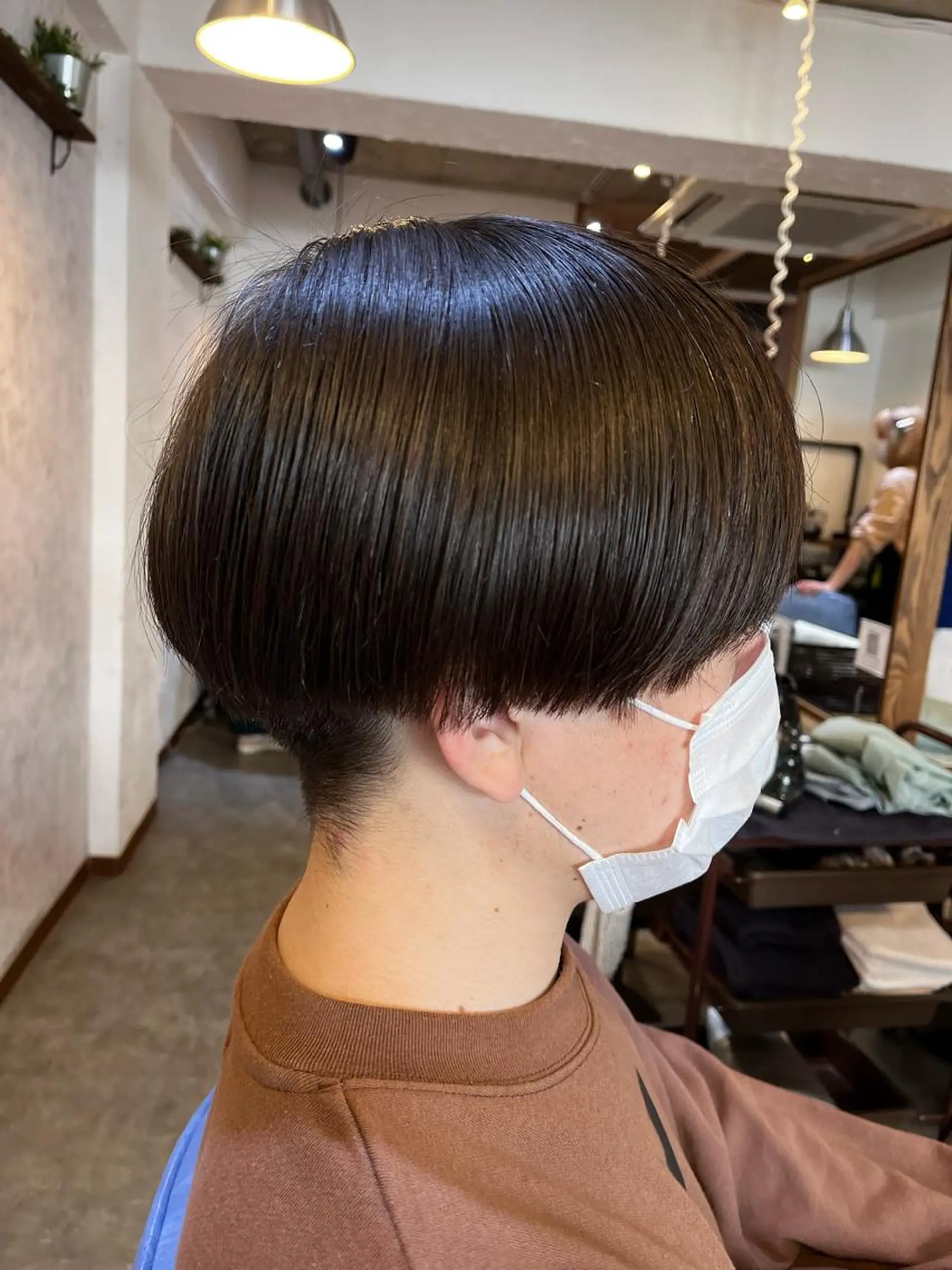 ショート メンズ Hair relaxation drop大森所属・佐藤槙哉 サトウシンヤのヘアスタイル