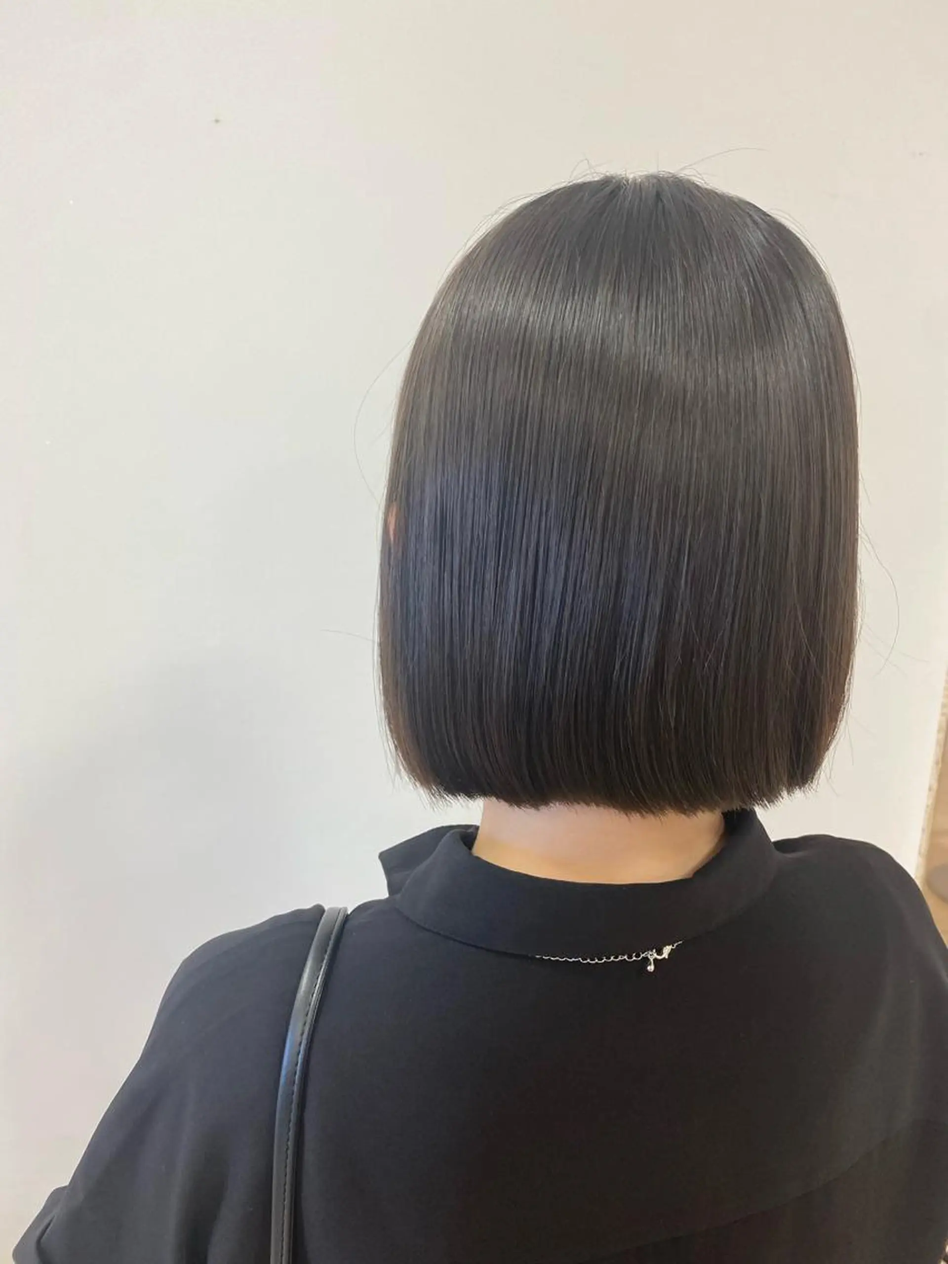 ミディアム カット 縮毛矯正 トリートメント 個性派/ブリーチ ＊ほのかのヘアスタイル