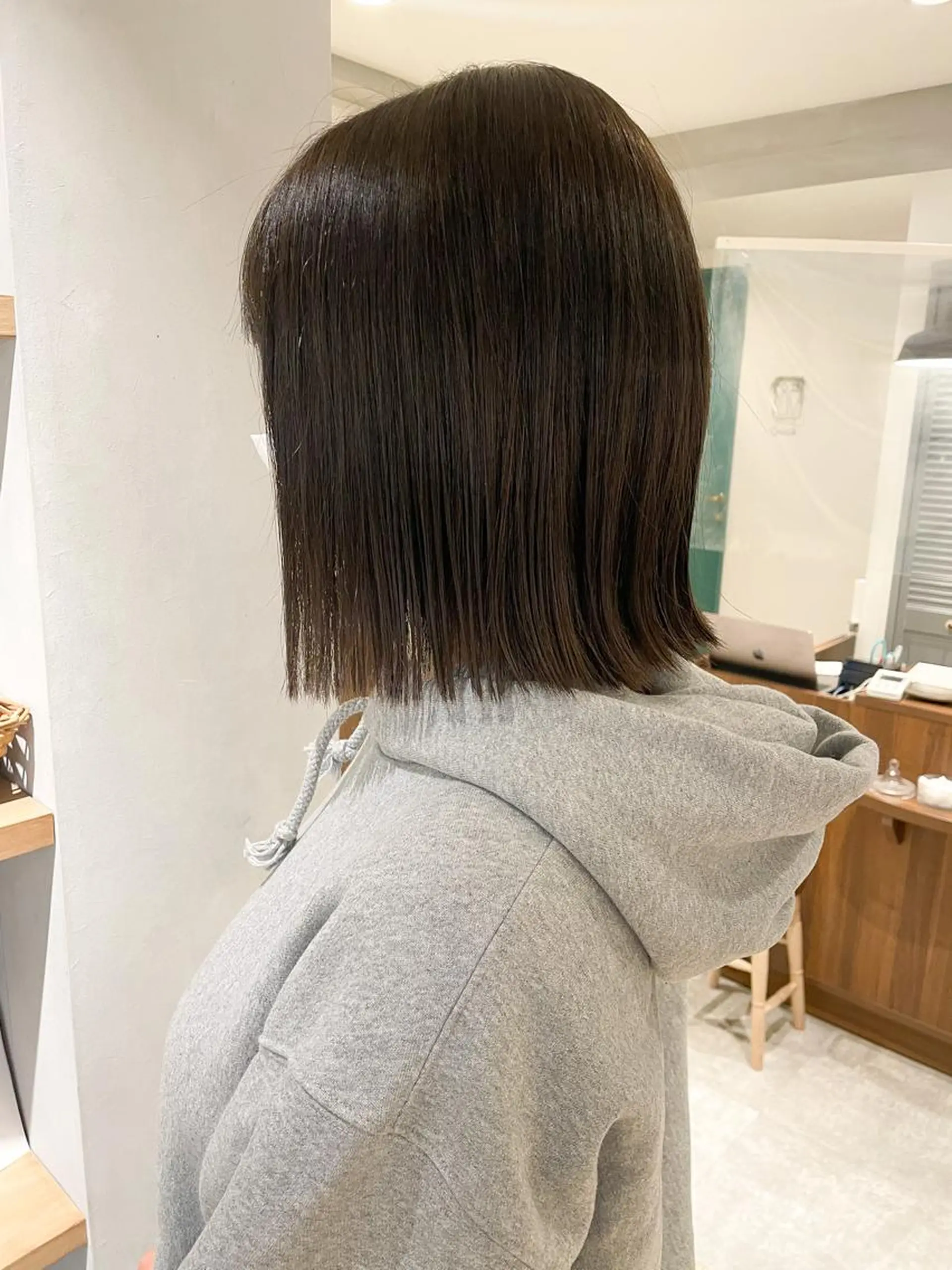 ミディアム 透明感カラー🥣 大平優香のヘアスタイル